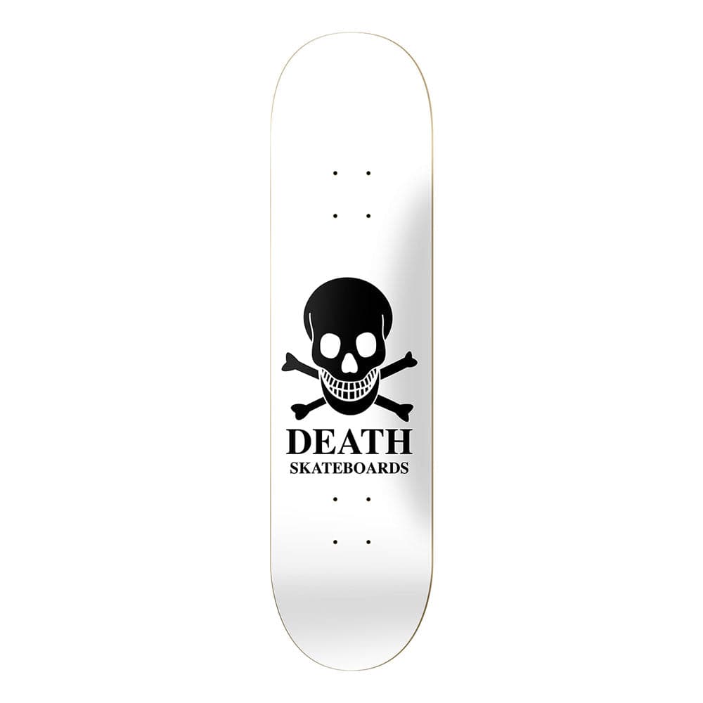 Death 'White OG Skull' 8.75" Deck