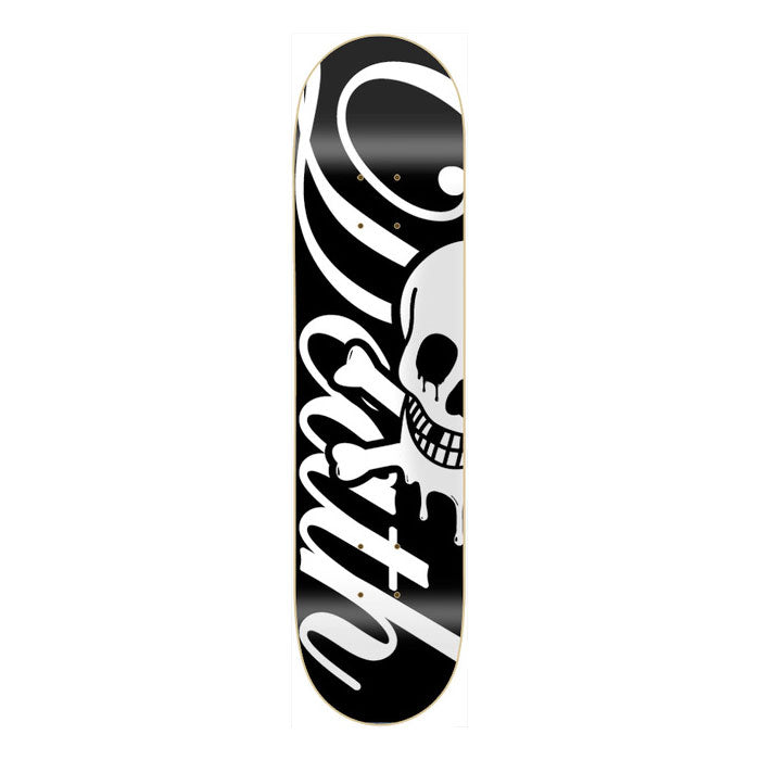 Death 'Script' 8.25" Deck (Black / White)
