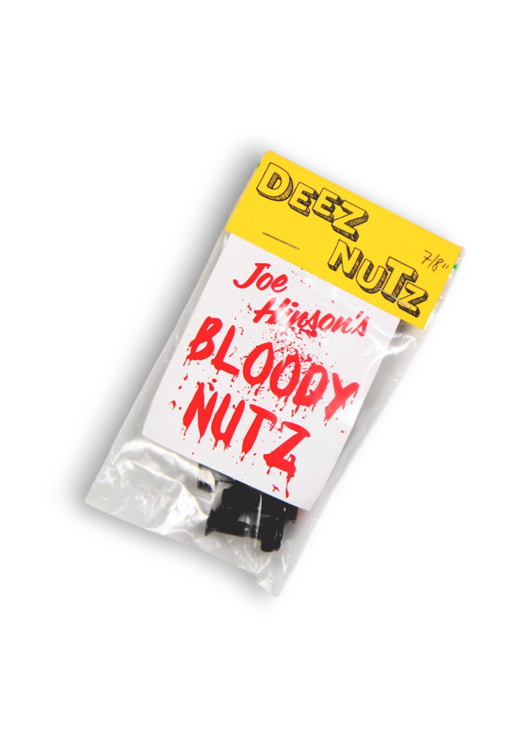 Deez Nutz 'Joe Hinson Pro Bloody Nutz' 7/8" Allen Key Bolts