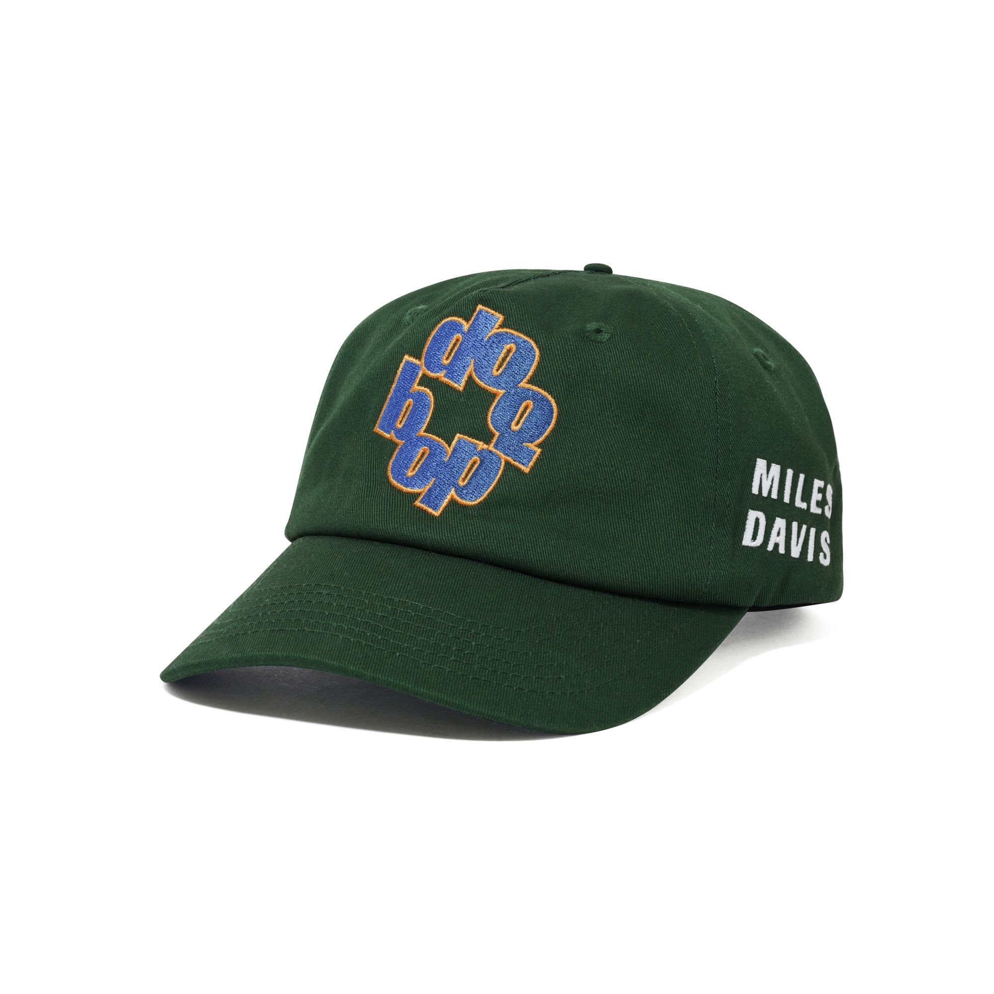 Butter Goods X Miles Davis 'Doo-Bop' 5 Panel Cap (Forest)