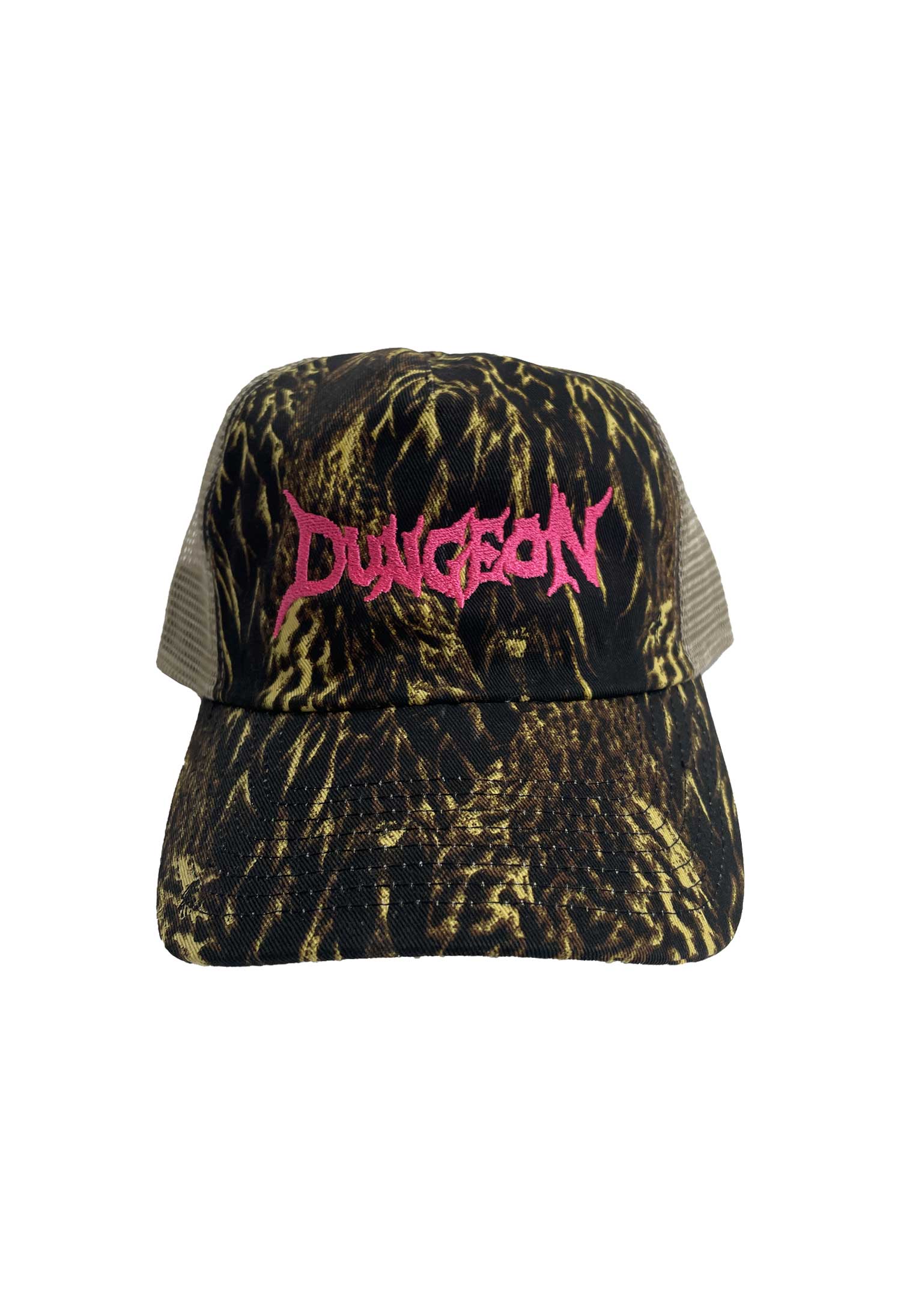 Dungeon Gateway 'Scrawl Logo' Trucker Mesh Cap (Duck Camo)