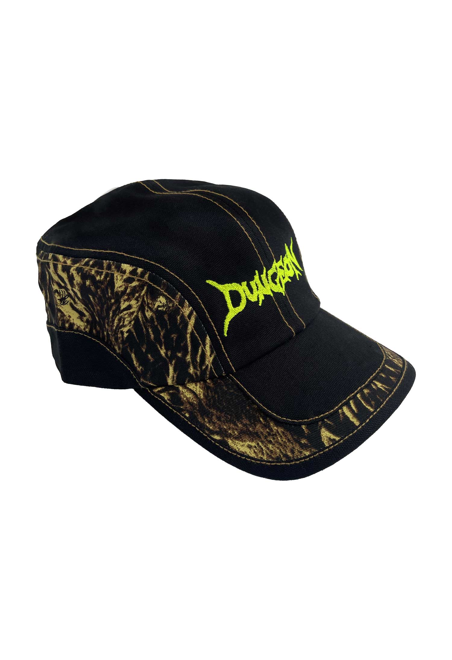 Dungeon Gateway 'Scrawl Logo' 6 Panel Cap (Camo Swirl)