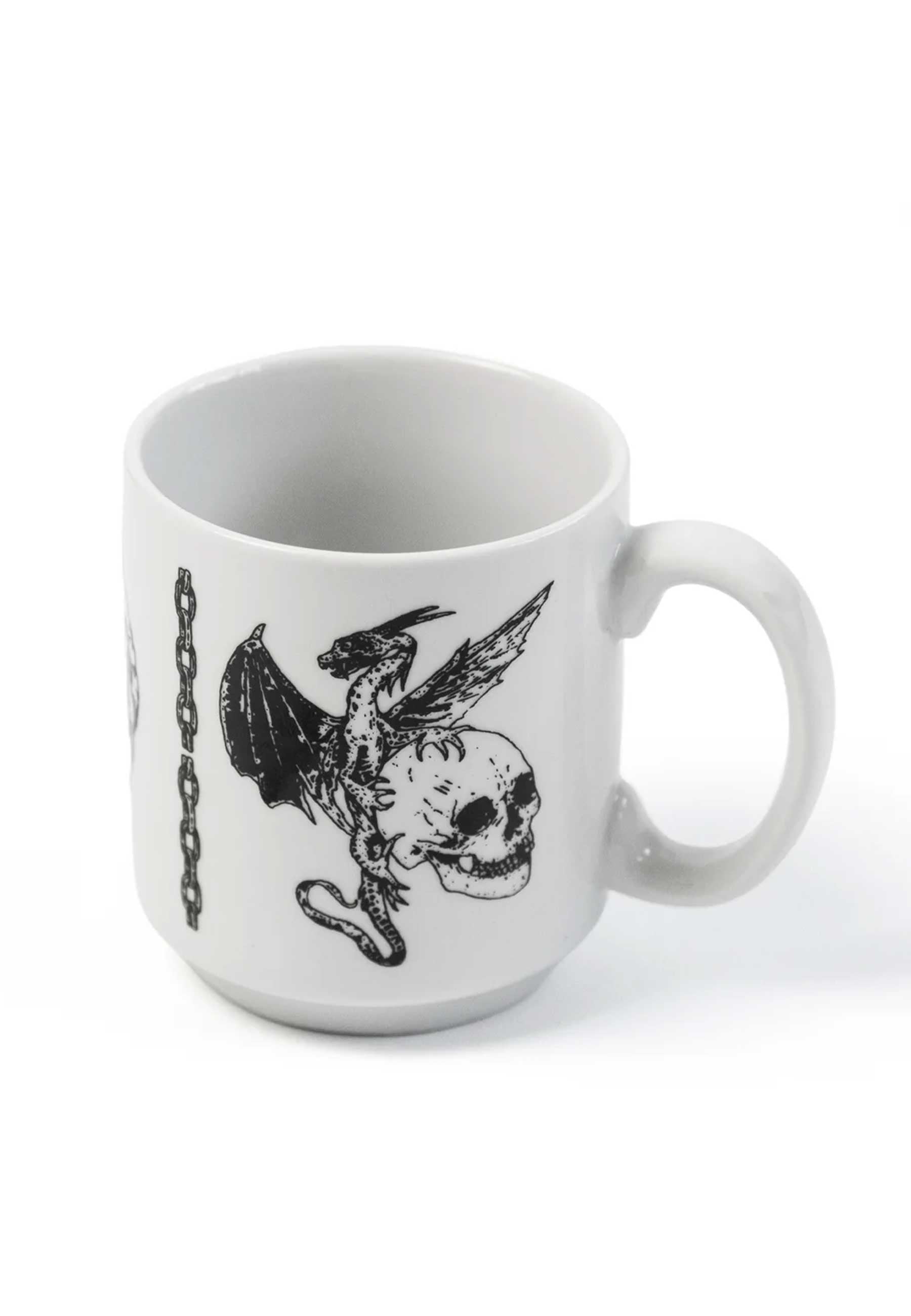 Dungeon Gateway 'Dragon Lies Bleeding' Ceramic Mug