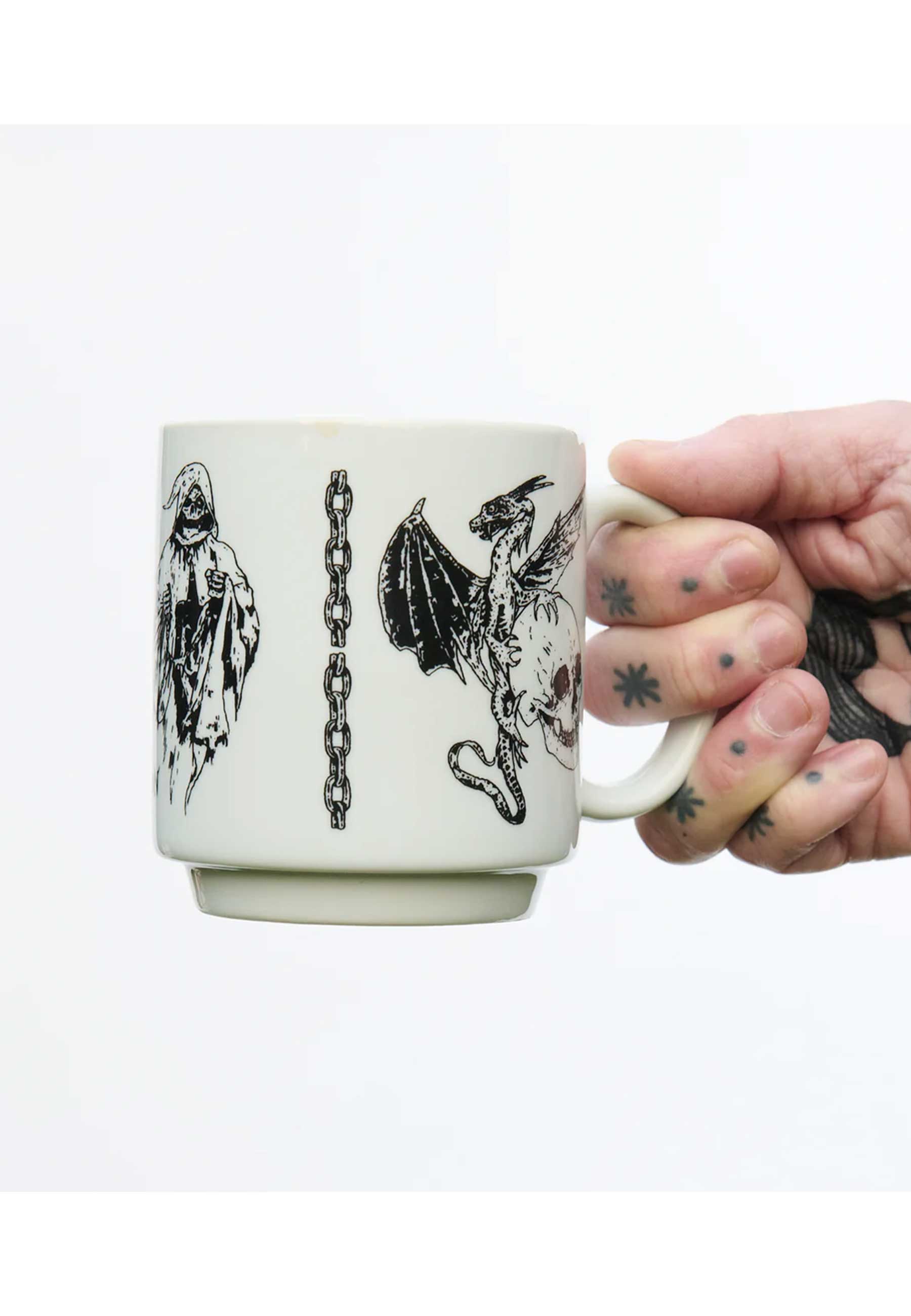 Dungeon Gateway 'Dragon Lies Bleeding' Ceramic Mug