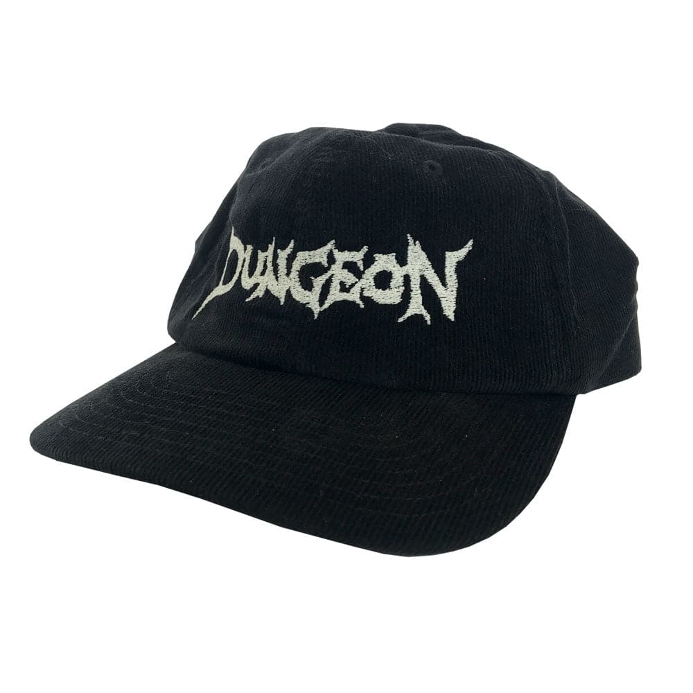 Dungeon Gateway 'Logo' 6 Panel Cap (Black / Glow In The Dark)