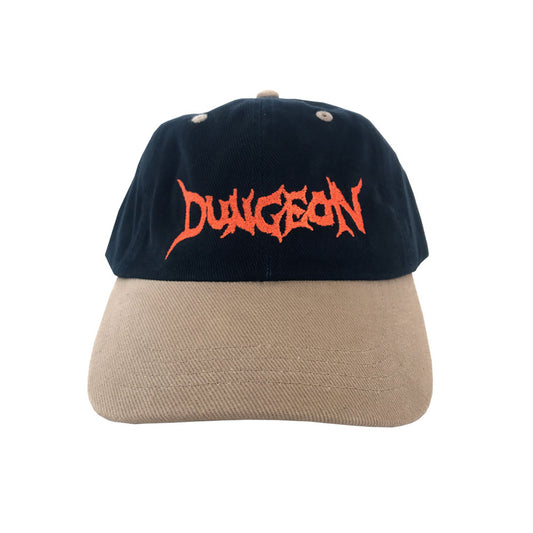 Dungeon Gateway 'Logo' 6 Panel Cap (Navy / Taupe)