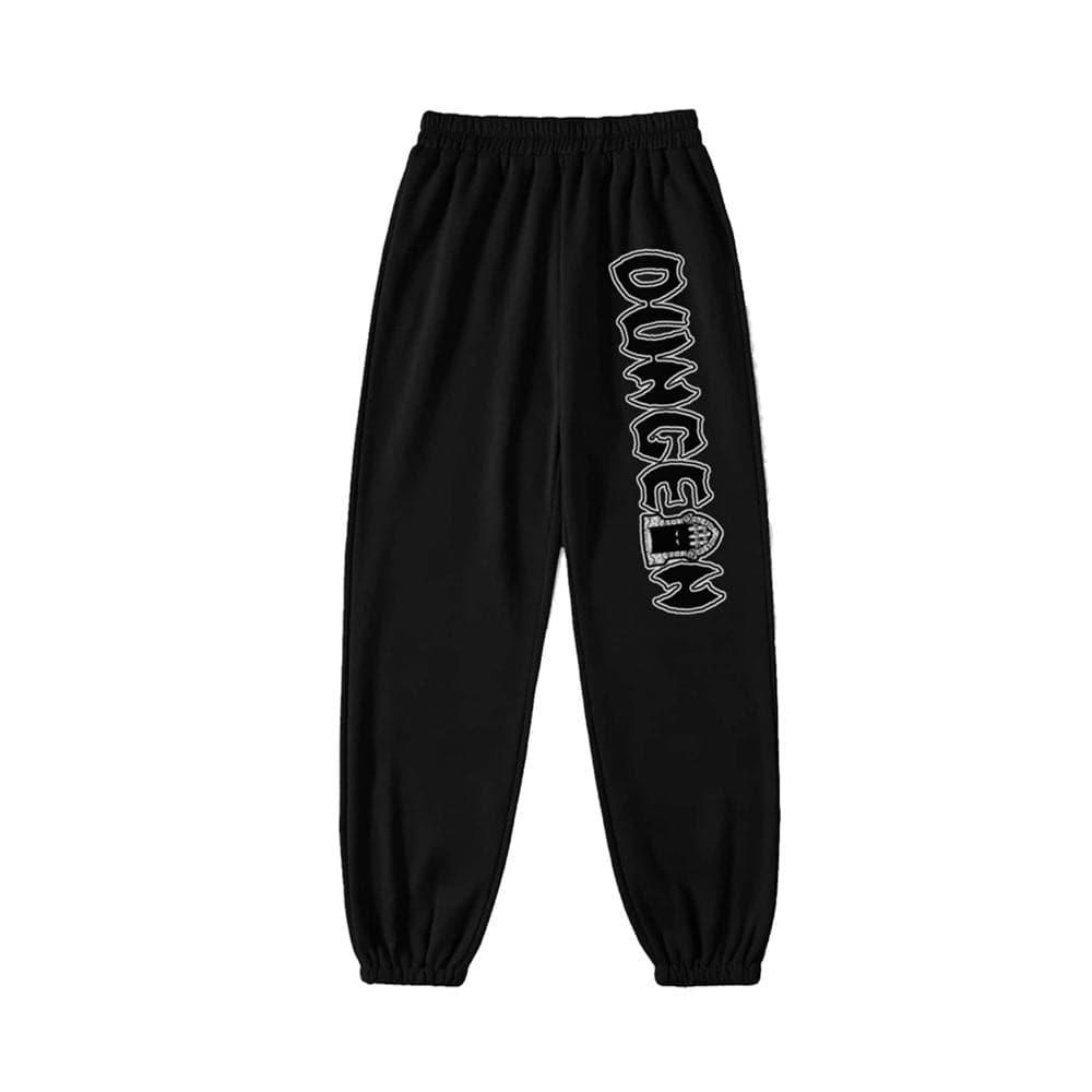 Dungeon Gateway 'Portcullis' Joggers (Black)