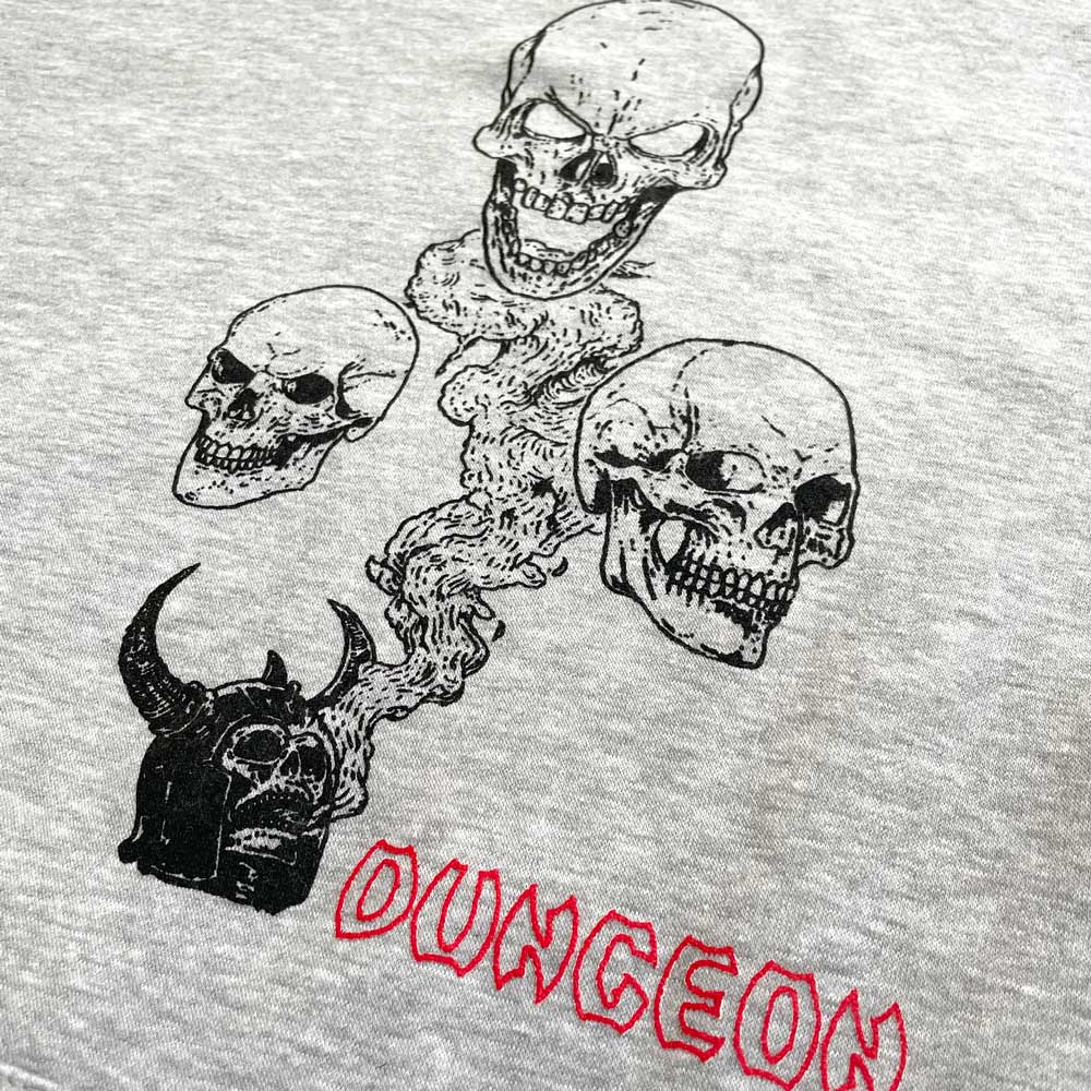 Dungeon Gateway 'No Body Lives' Hood (Grey)