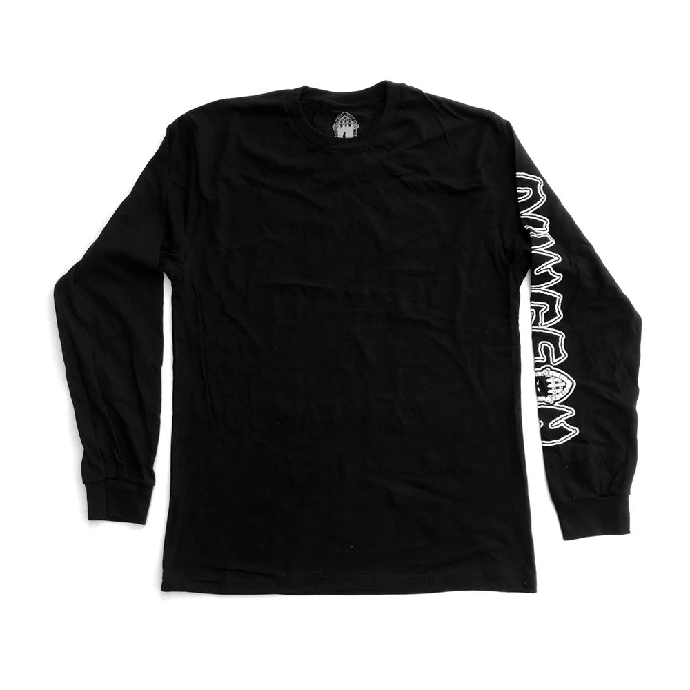 Dungeon Gateway 'Portcullis' Long Sleeve T-Shirt (Black)