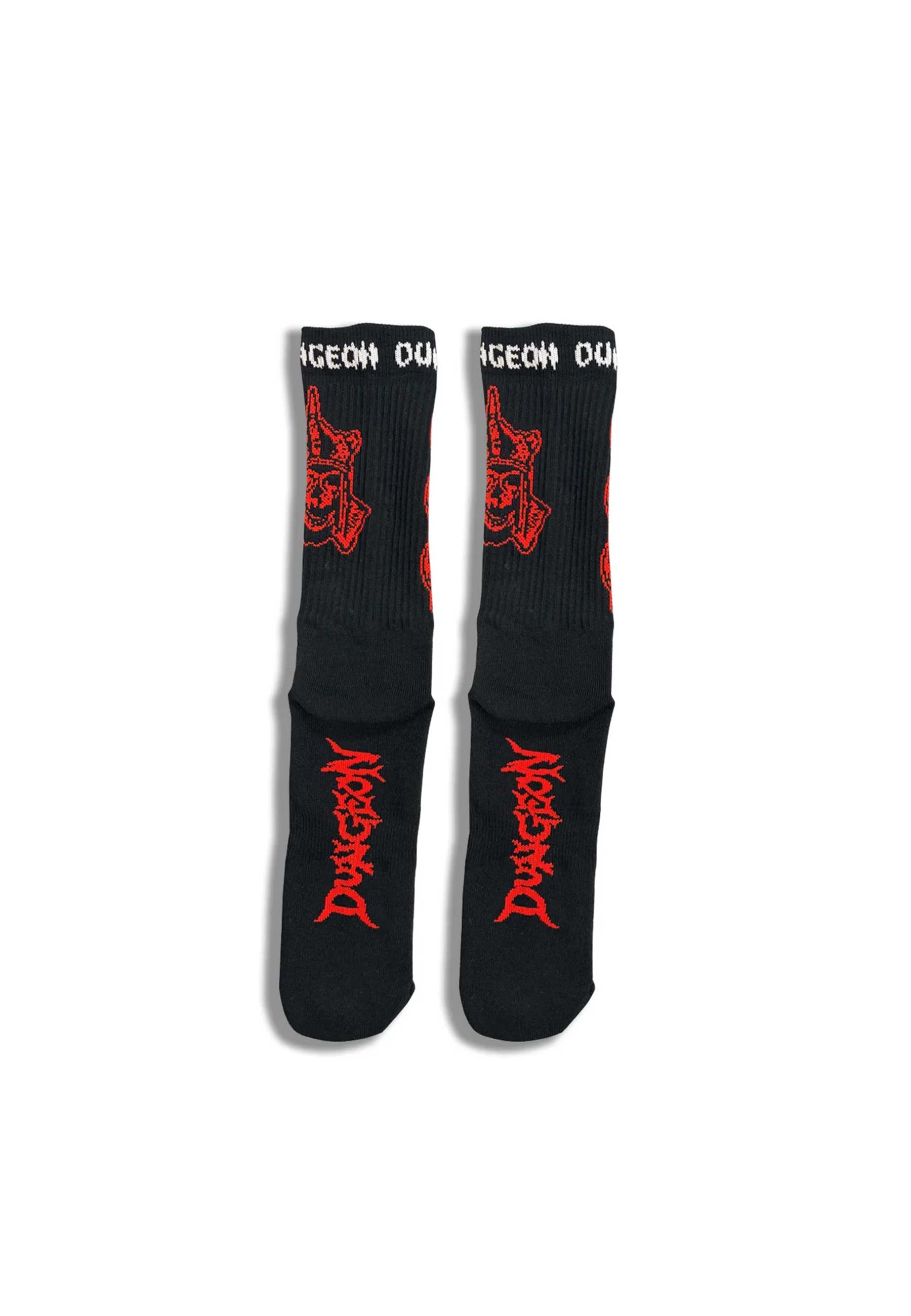 Dungeon Gateway 'Riddle Master' Socks (Black)