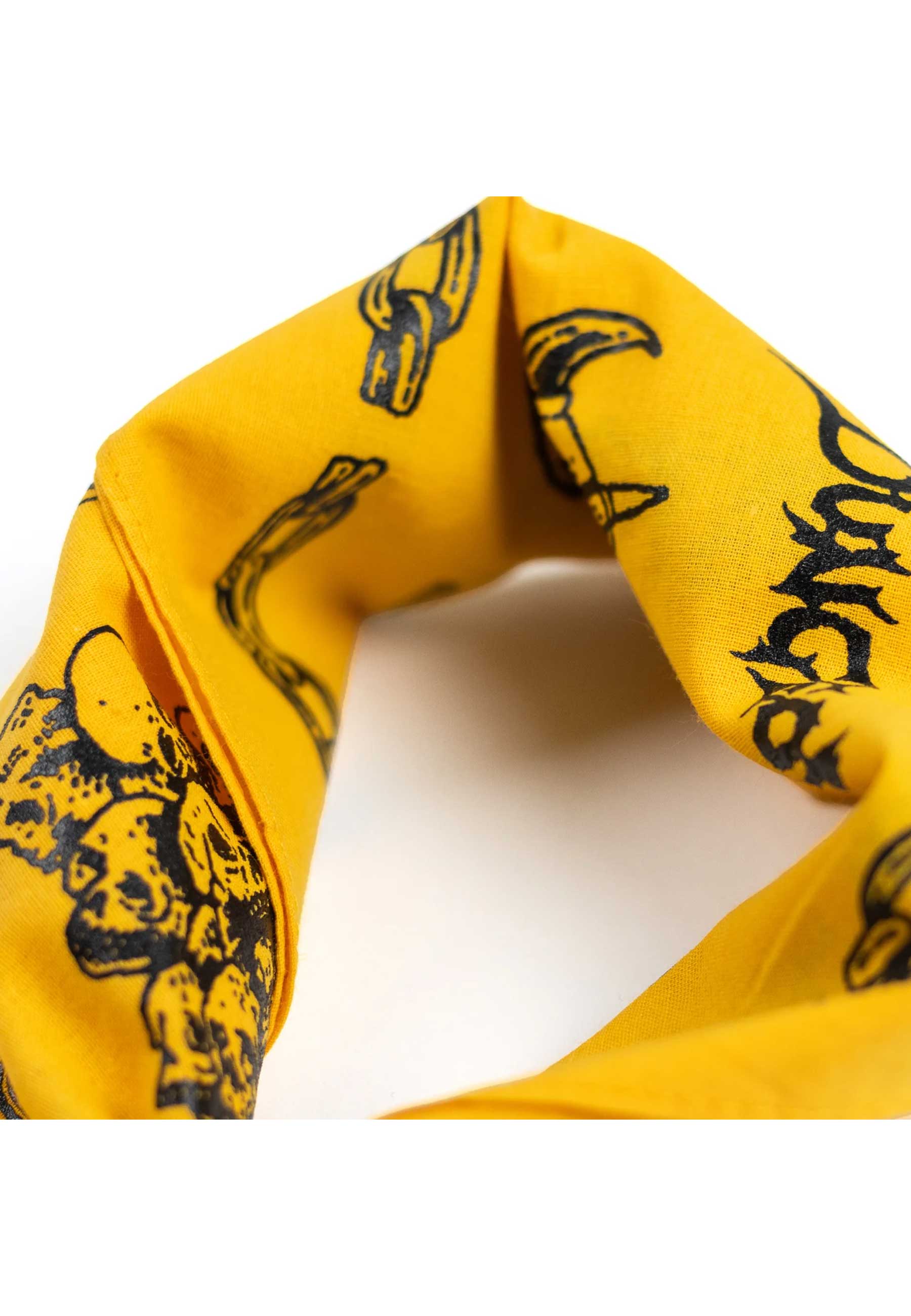 Dungeon Gateway 'Power Of The Sword' Bandana (Yellow)