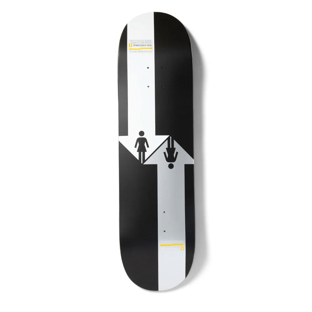 Girl 'Rick McCrank - Dual Directional' 8.5" Twin Tip Deck