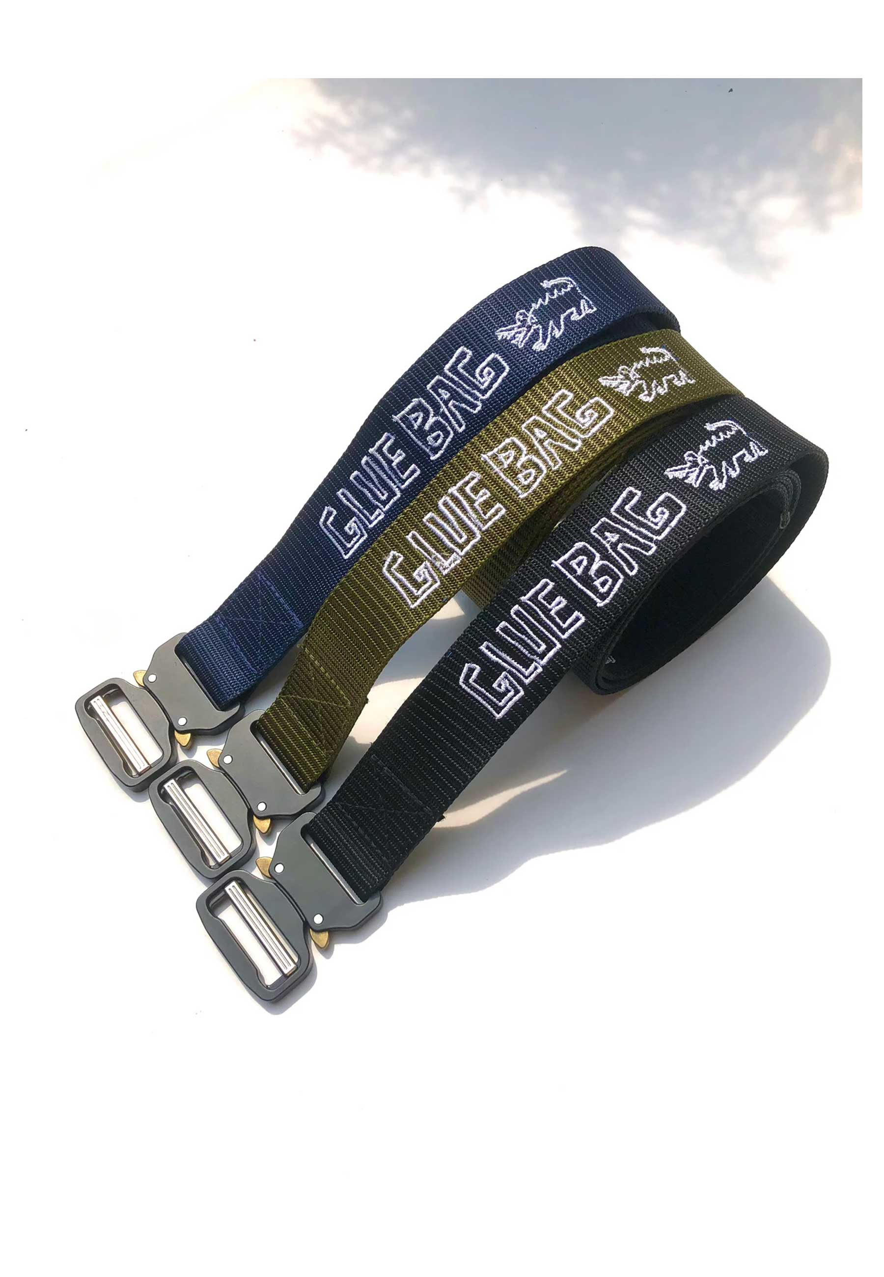 Glue Bag 'Military' Click Belt (Brown)