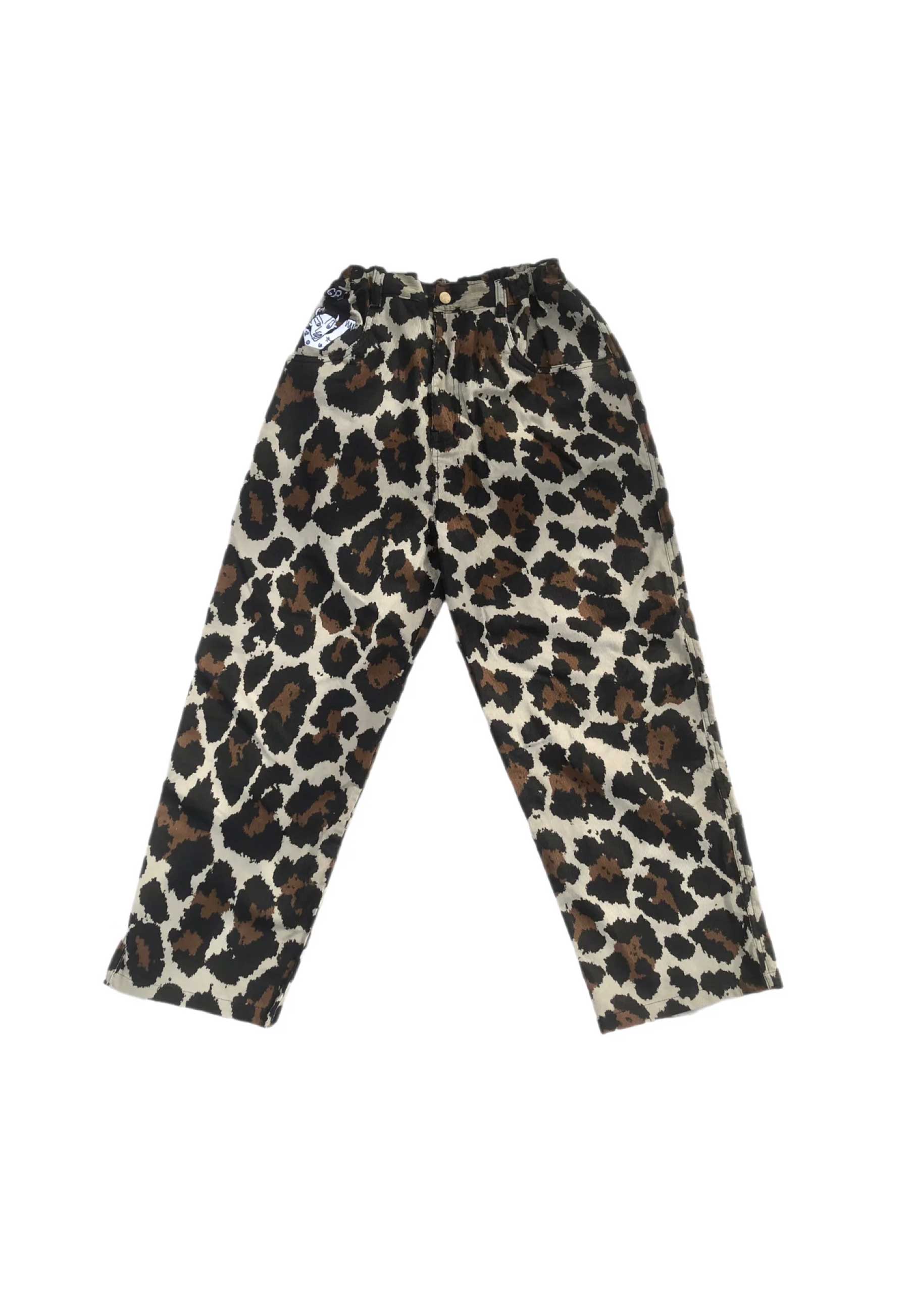 Glue Bag 'Feral' Loose Pants (Leopard)