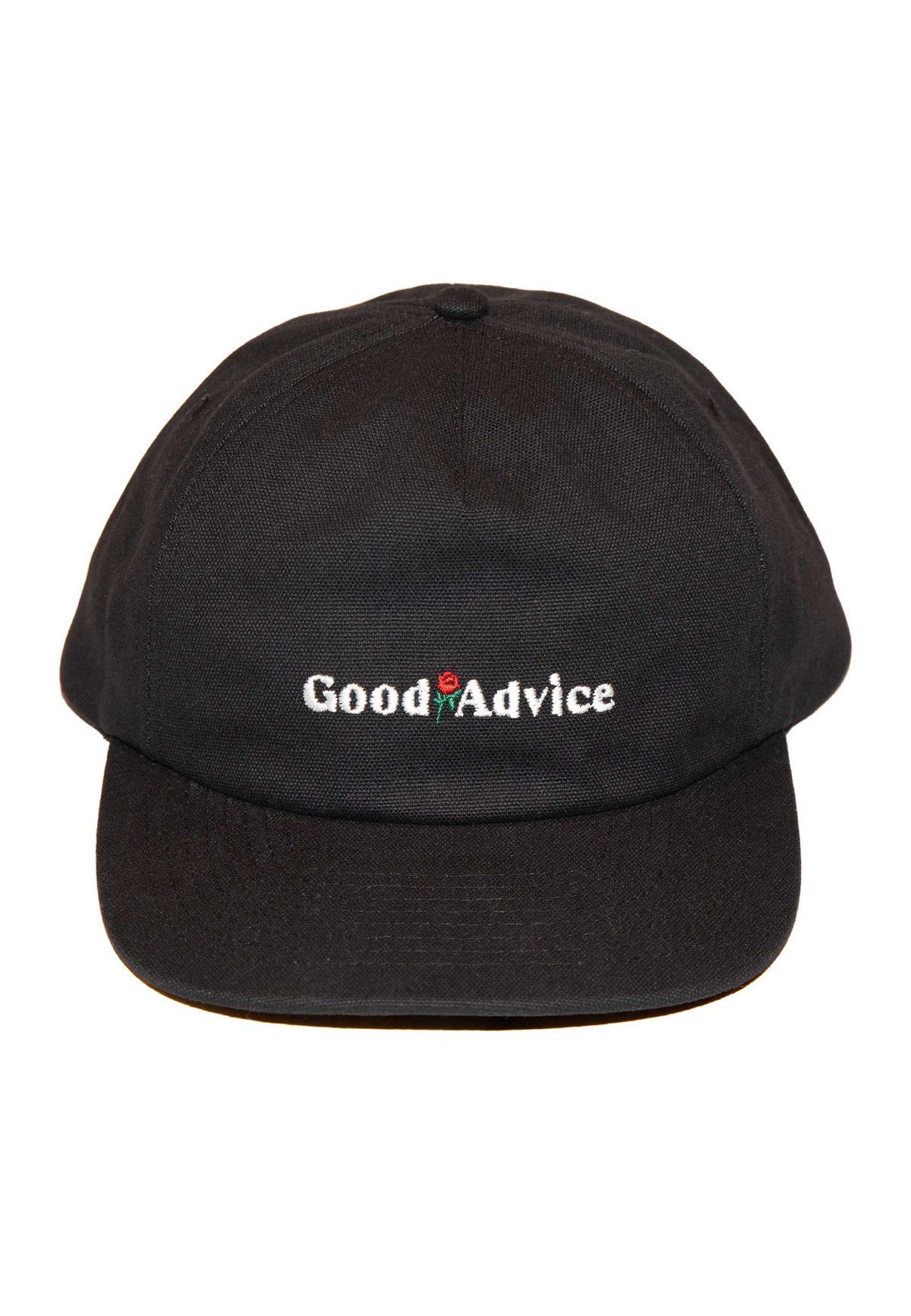 Good Advice 'Chat Line' 6 Panel Cap (Black)