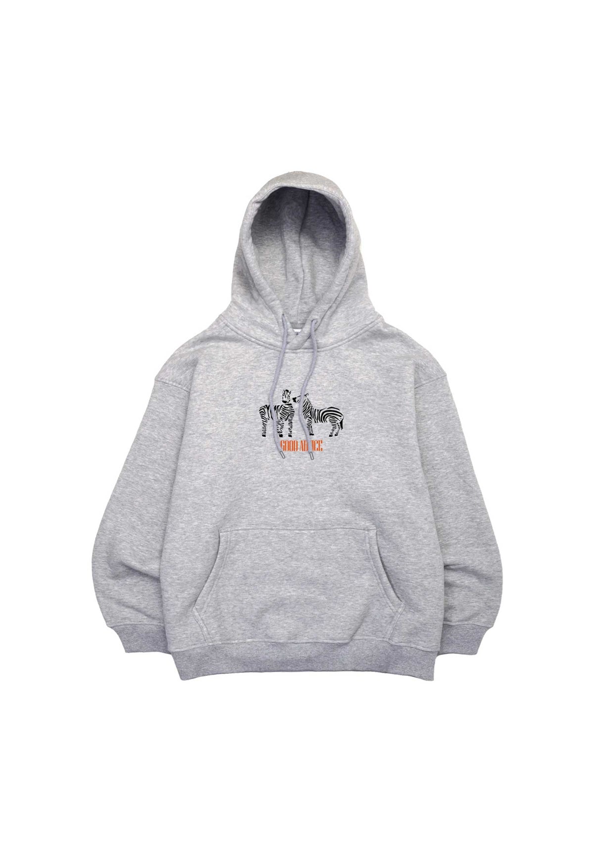 Good Advice 'Zebra' Hood (Sports Grey)