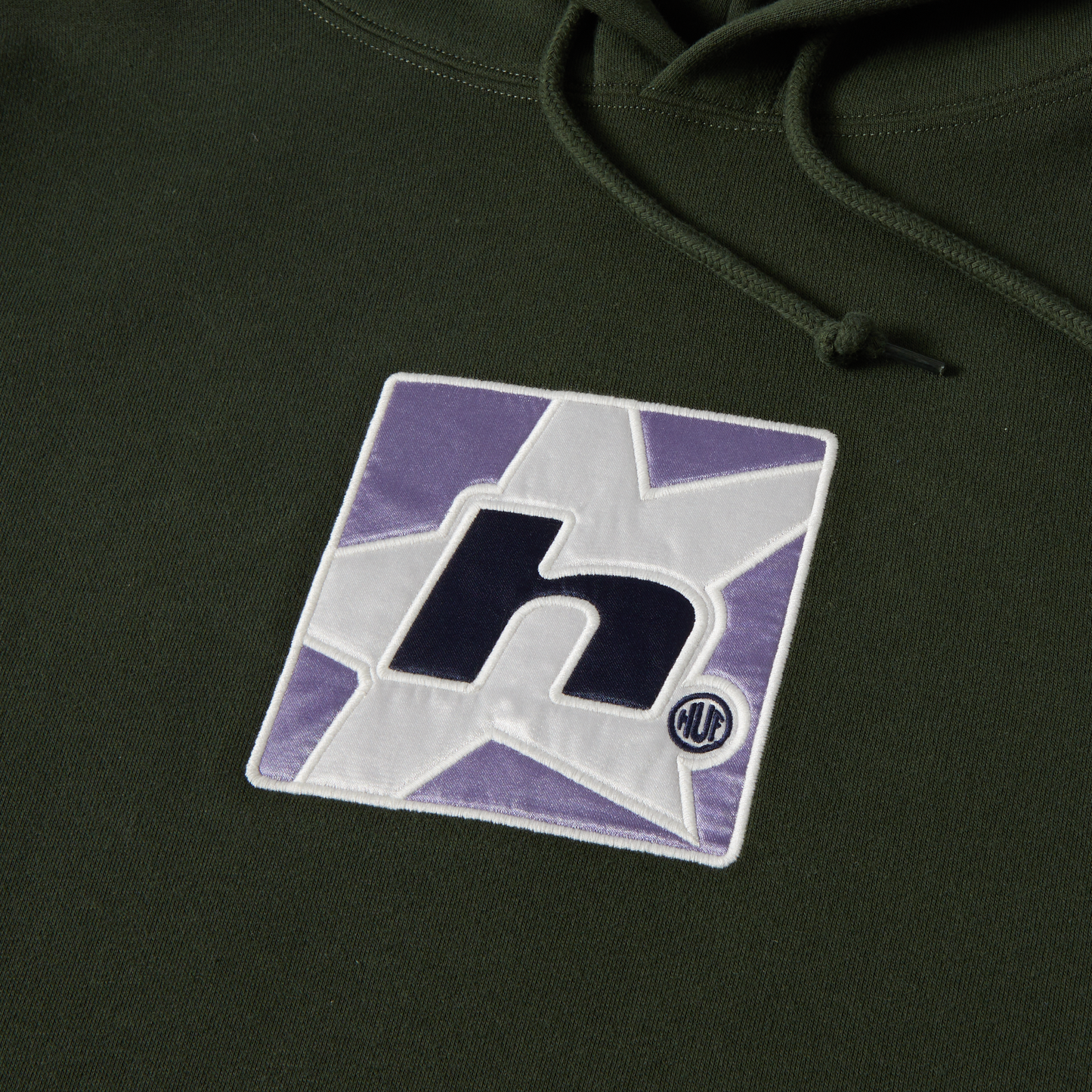 HUF 'H Star' Hood (Hunter Green)