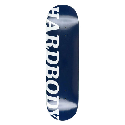 Hardbody 'Logo' 8.1" Deck (Navy / White)