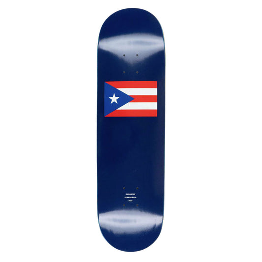 Hardbody 'Puerto Rico' 8.5" Deck (Blue / Flag)