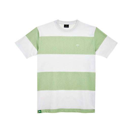Helas 'Bateau' T-Shirt (White / Pastel Green)