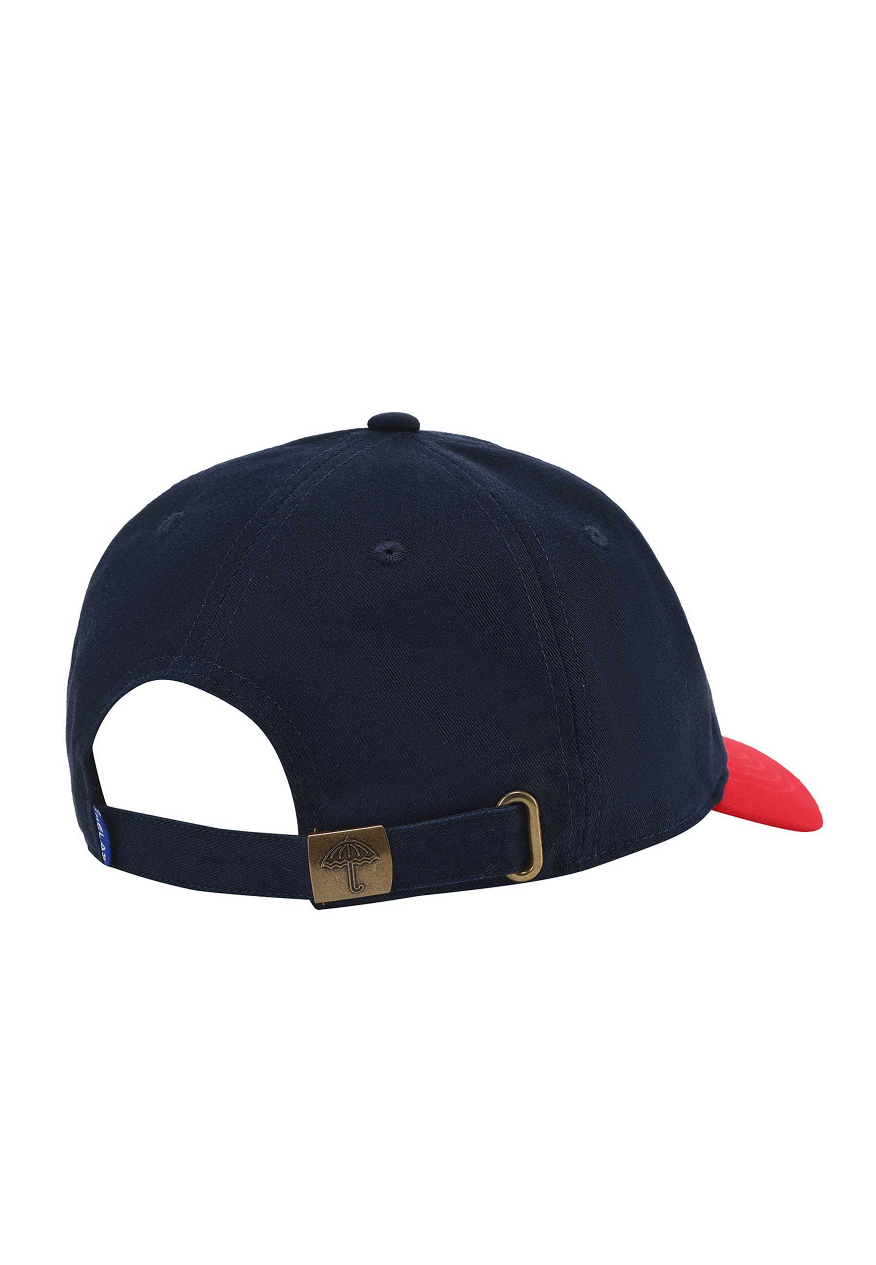 Helas 'Classic Two-Tone' 6 Panel Cap (Navy / Red)
