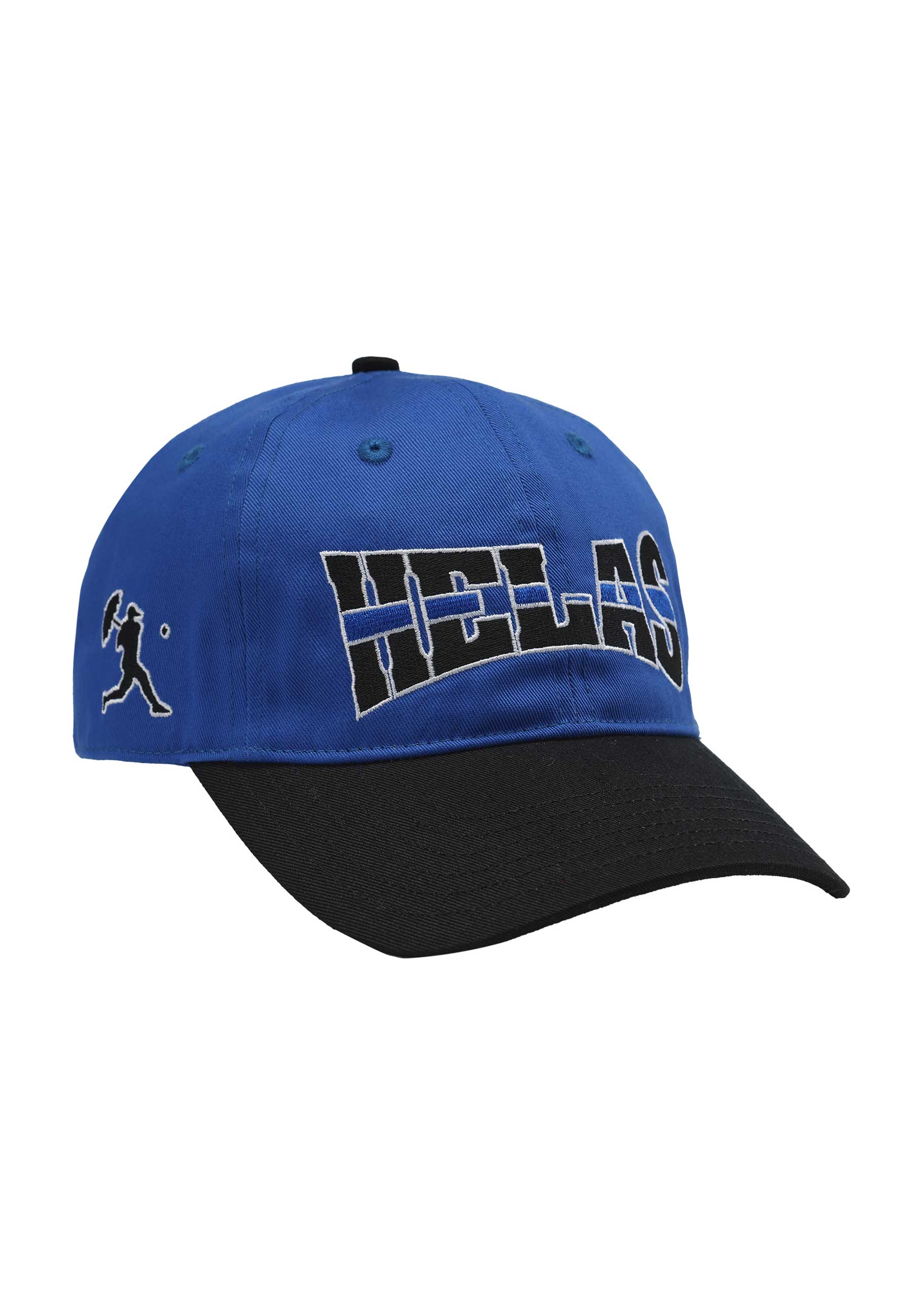Helas 'Hoop' 6 Panel Cap (Blue / Black)