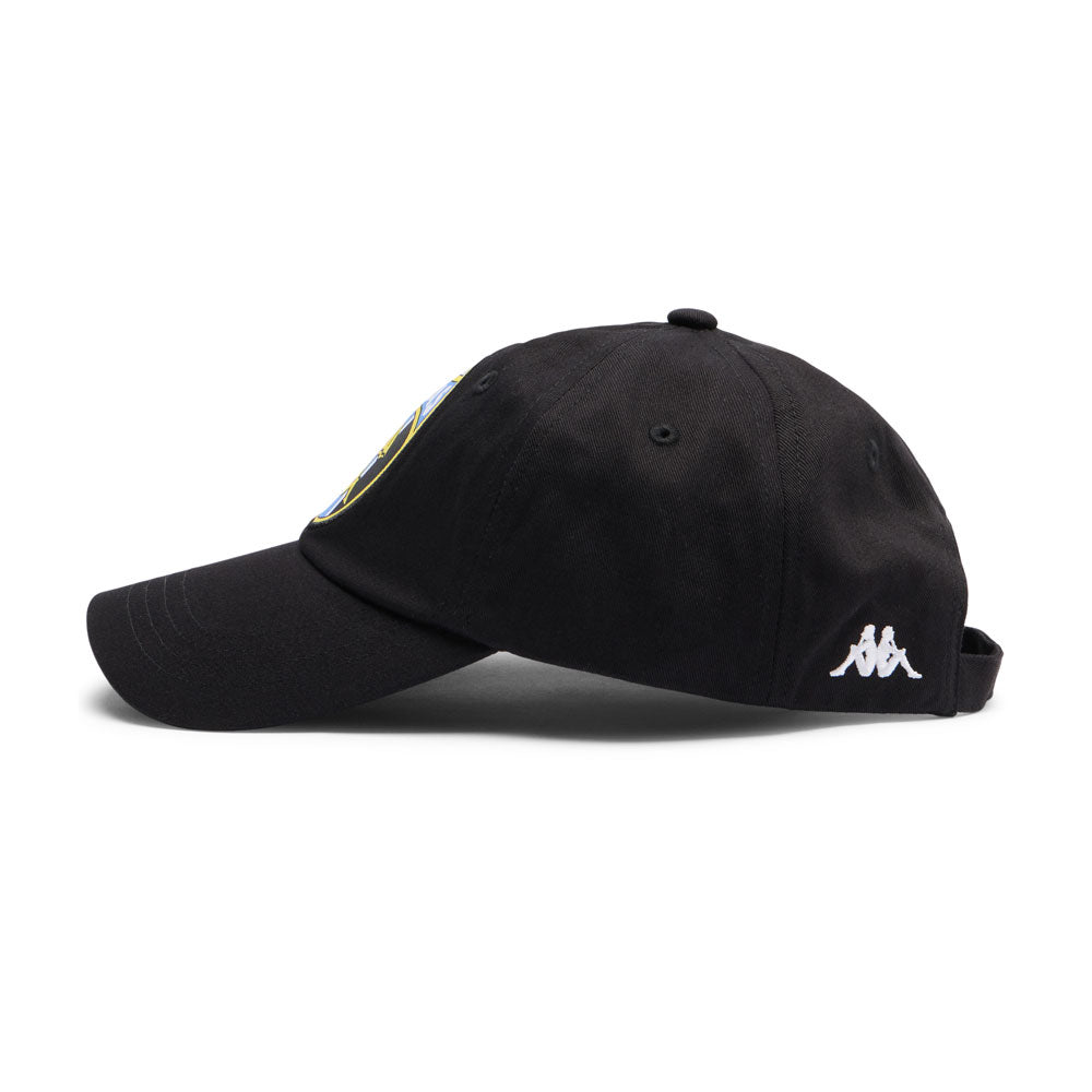 Helas X Kappa 6 Panel Cap (Black)
