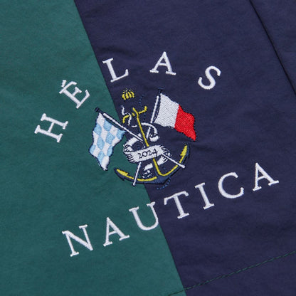 Helas X Nautica Swim Shorts (Beige / Green / Navy)