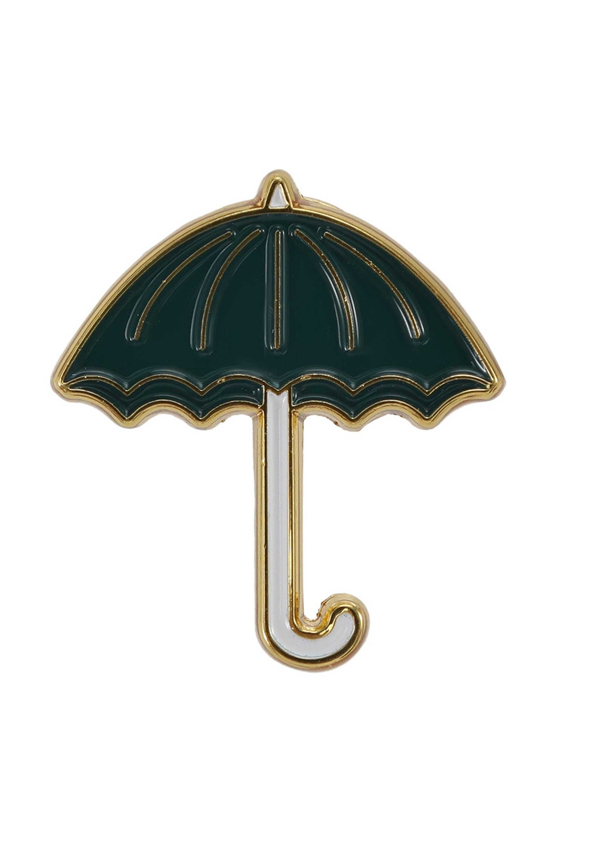 Helas 'Umbrella' Pin Badge (Teal Green)
