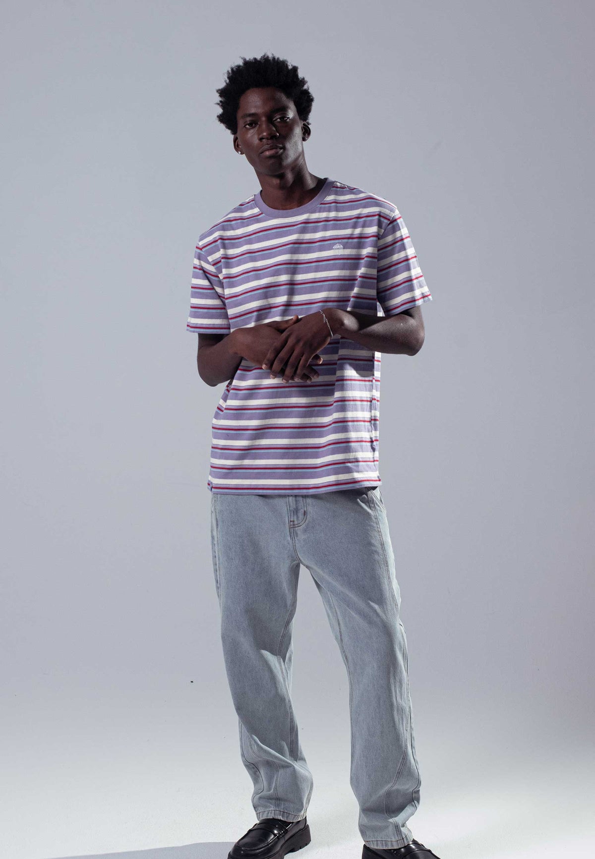 Helas 'Classic Striped' T-Shirt (Lavander)