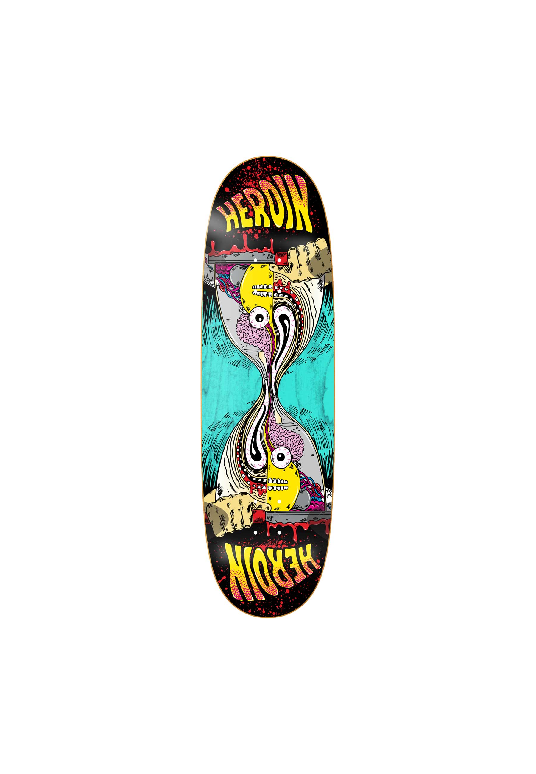 Heroin 'Razor Egg Merged' 9.25" Deck