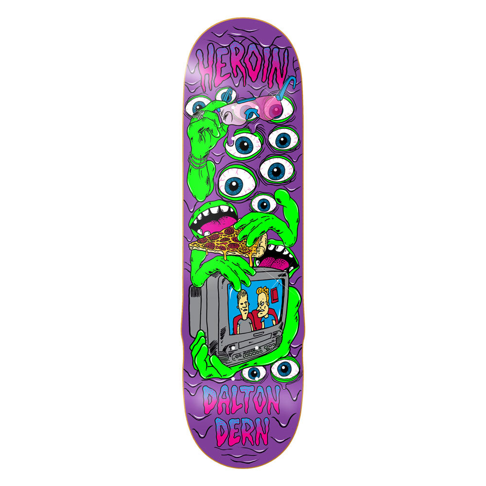 Heroin 'Dalton Dern Mutate Or Die' 8.75" Deck