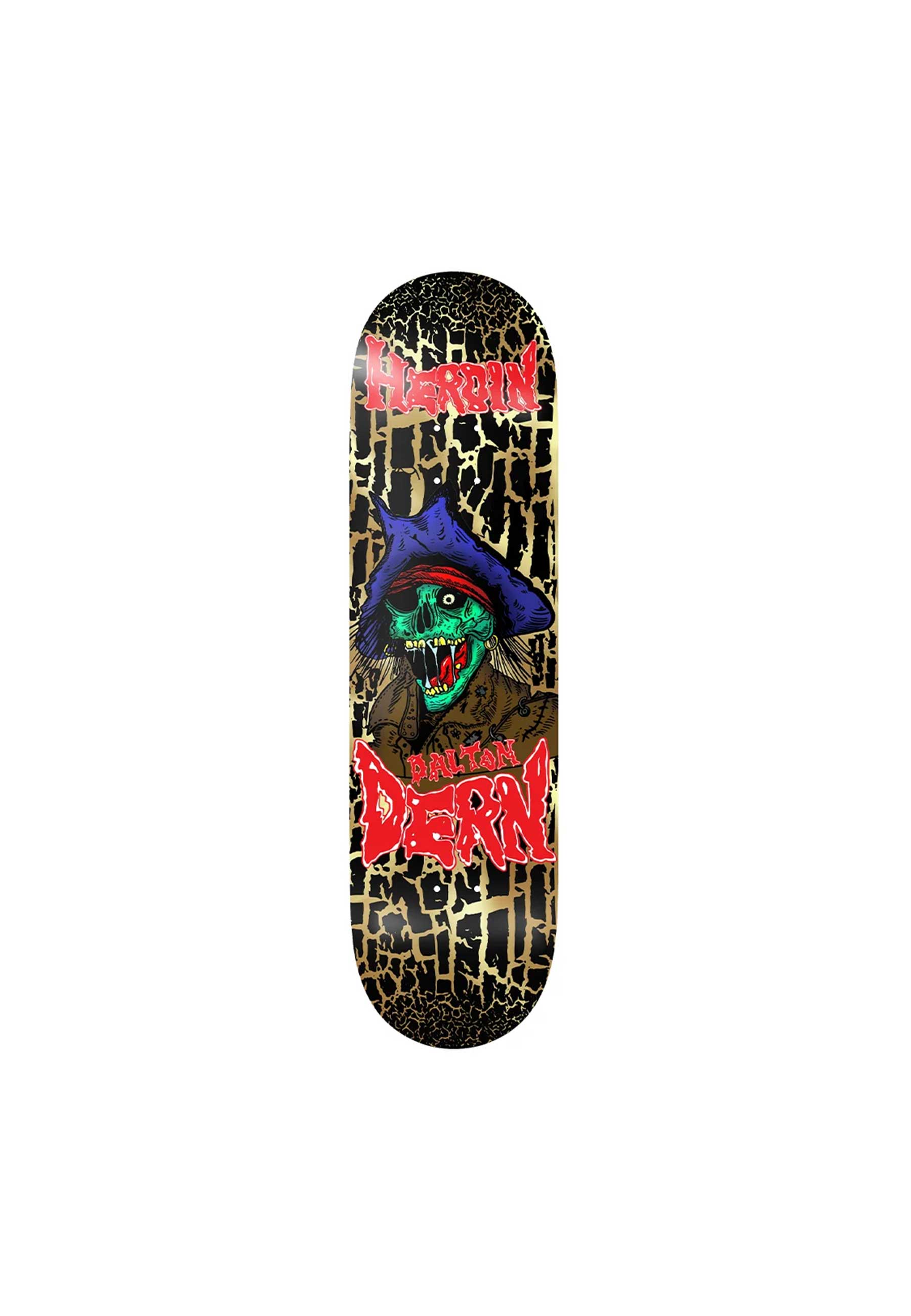 Heroin 'Dalton Dern Pirate' 8.75" Deck