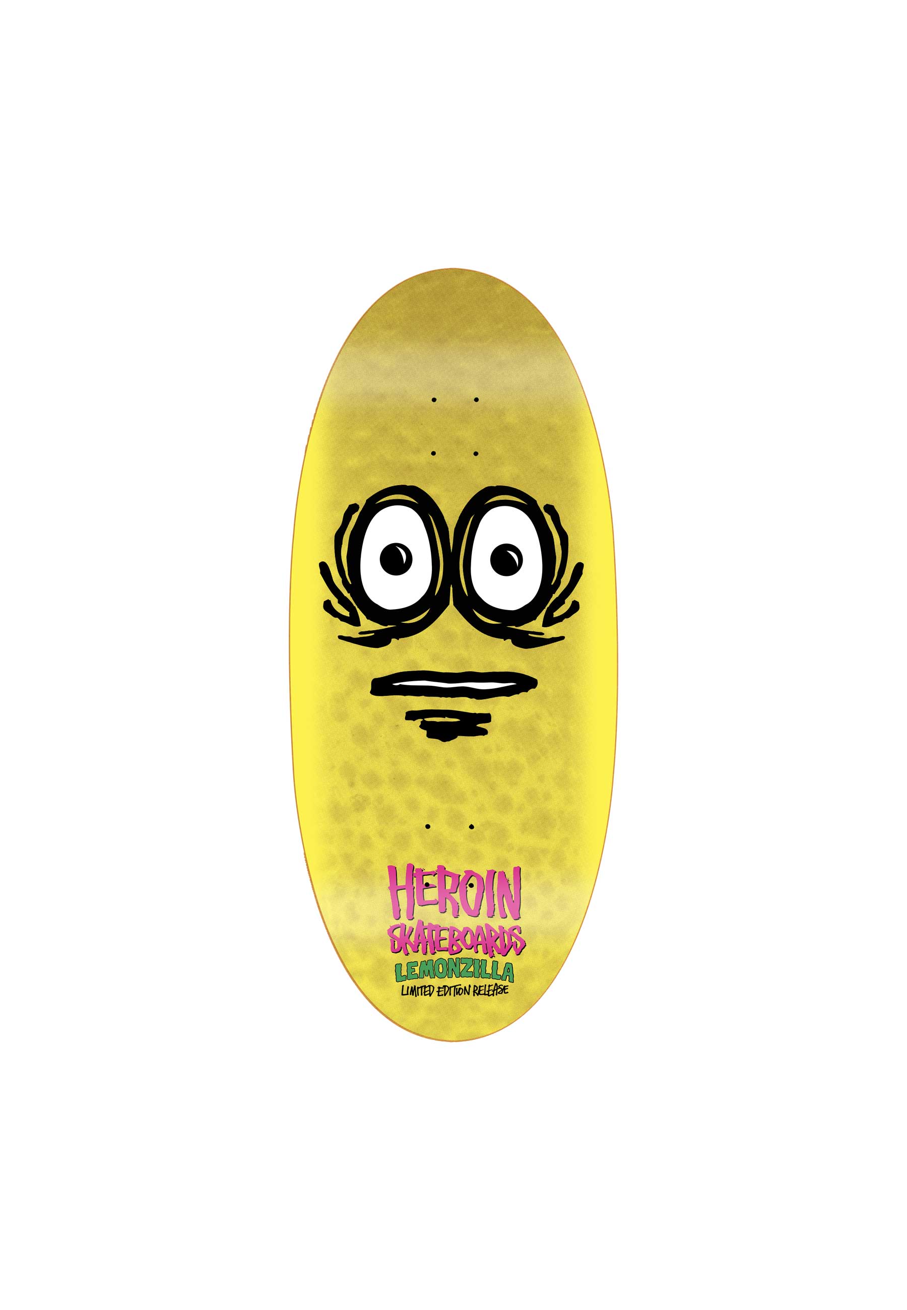 Heroin 'Lemonzilla' 13.25" Deck