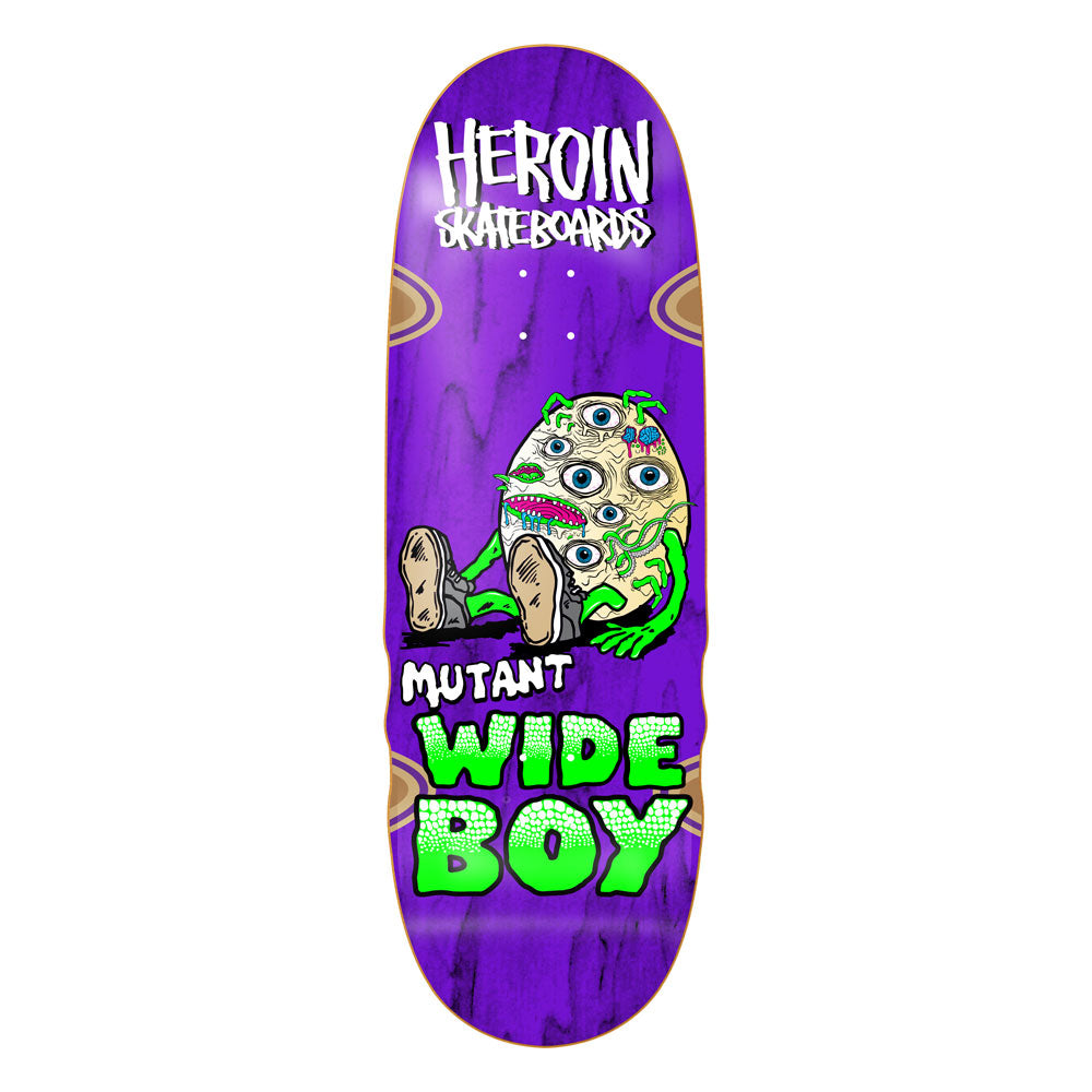 Heroin 'Mutant Wide Boy' 10.4" Deck