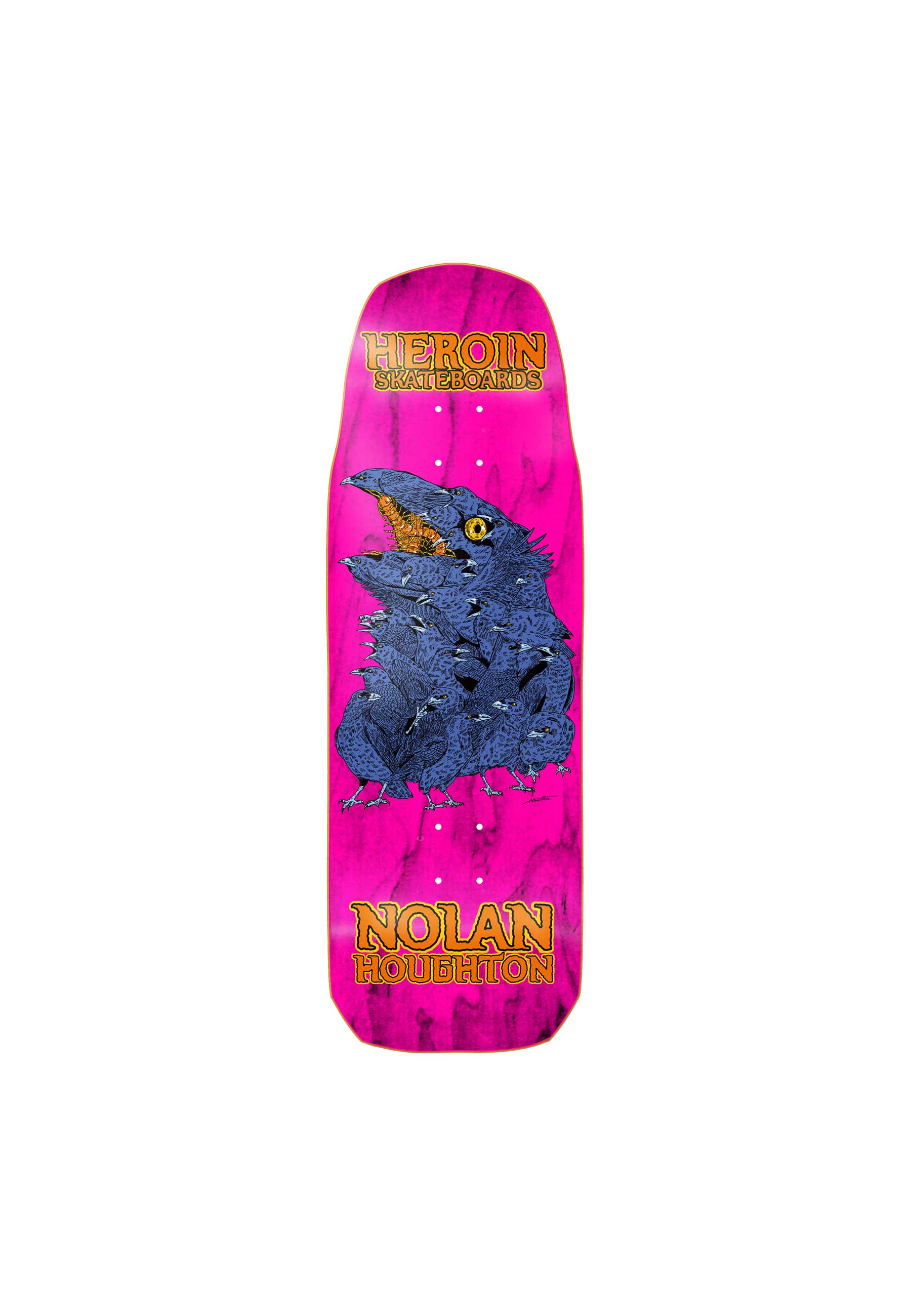 Heroin 'Nolan Houghton Crow' 10" Deck