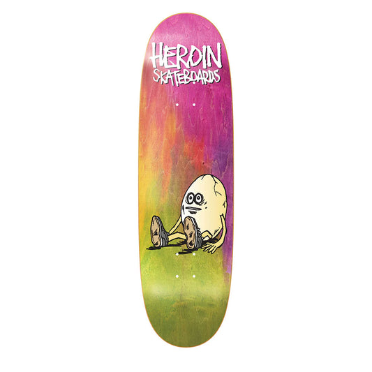 Heroin 'Rainbow Egg' 9.125" Deck