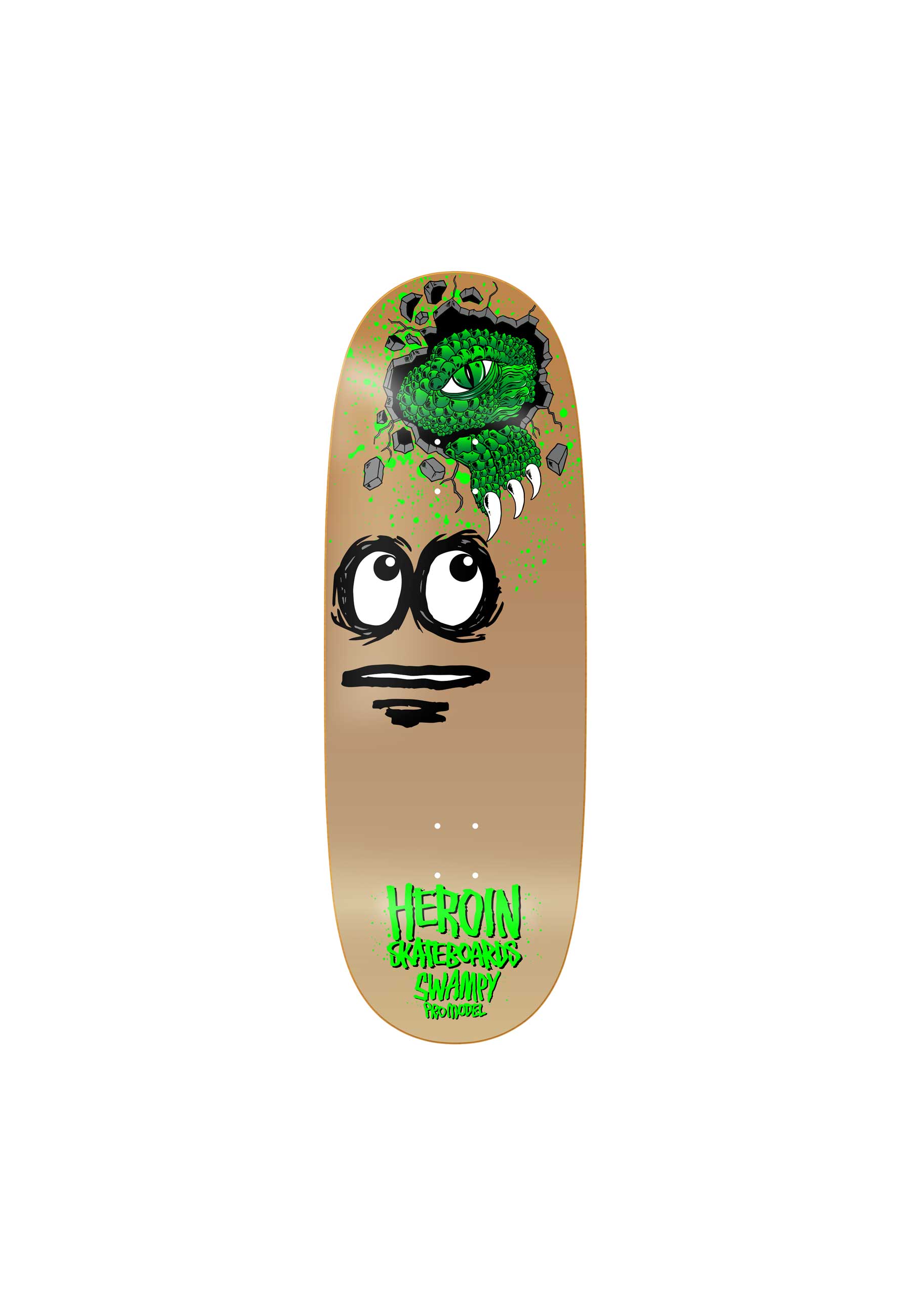 Heroin 'Swampy's Egg' 11" Deck