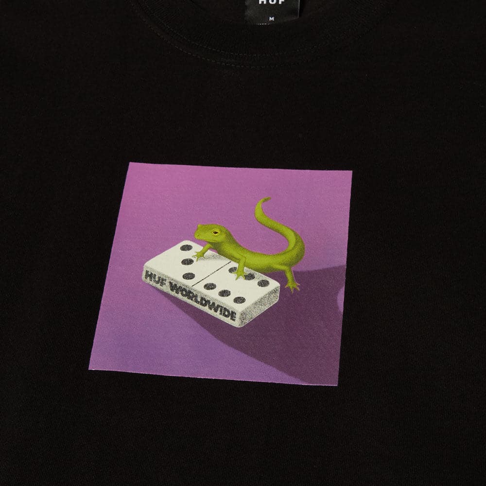 HUF 'Gecko' T-Shirt (Black)