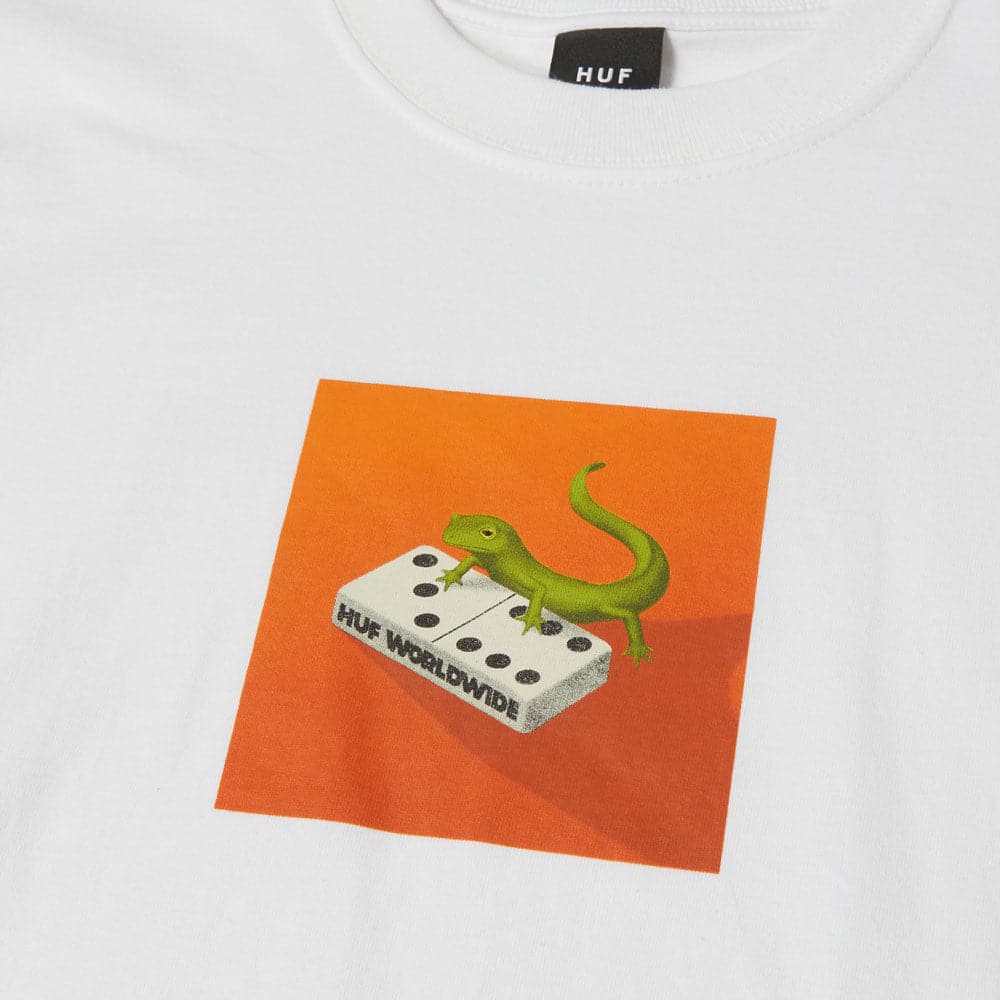 HUF 'Gecko' T-Shirt (White)