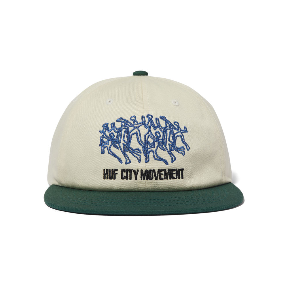 HUF 'Movement' 6 Panel Hat (Linen)