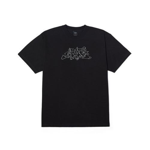 HUF 'Outlines' T-Shirt (Black)