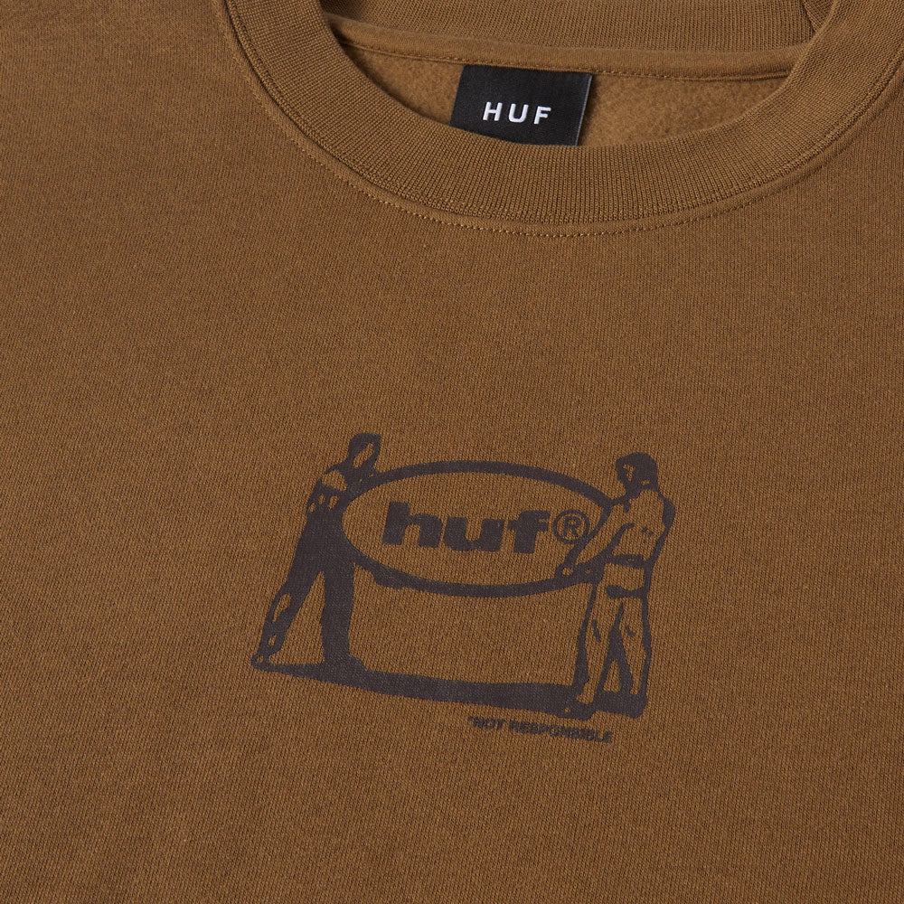 HUF 'Relocation' Crew (Mud)