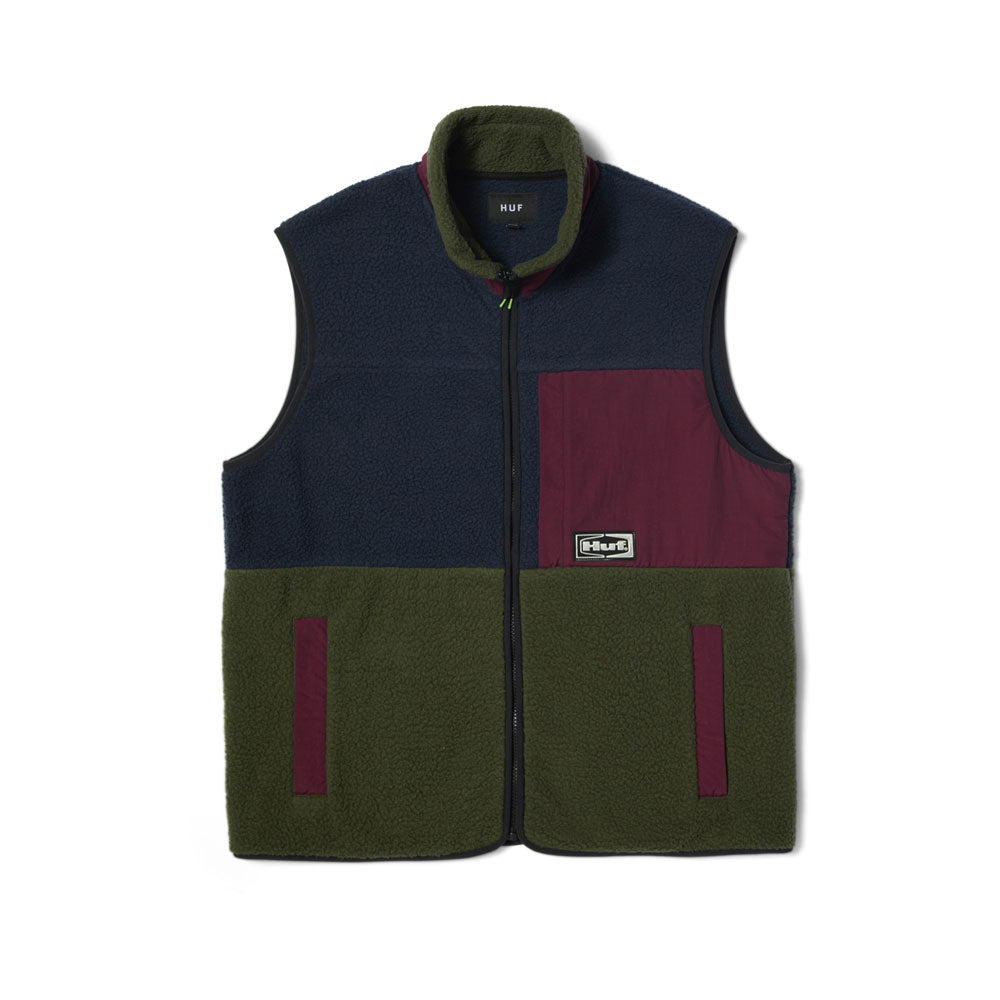 HUF 'Sonoma' High Pile Vest Jacket (Multi)