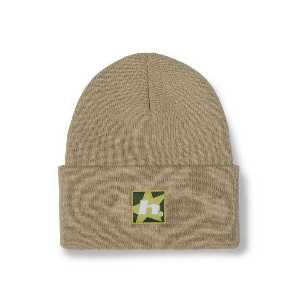 HUF 'H Star Logo' Beanie (Putty)