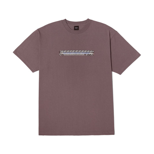 HUF 'Transport' T-Shirt (Light Plum)