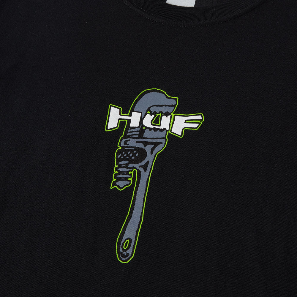 HUF 'Vise' T-Shirt (Black)