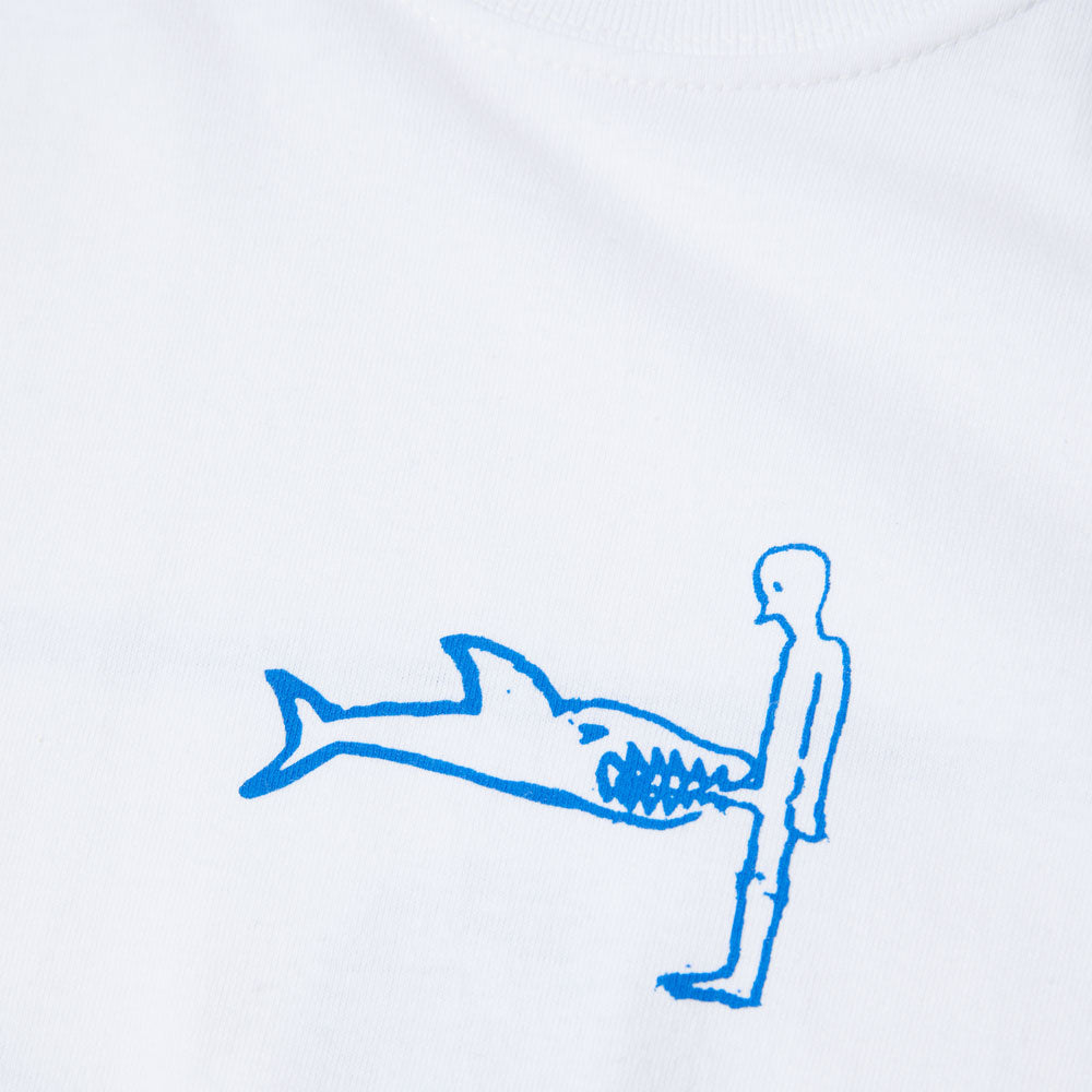 Huf X Alltimers 'Shark Attack' T-Shirt (White)