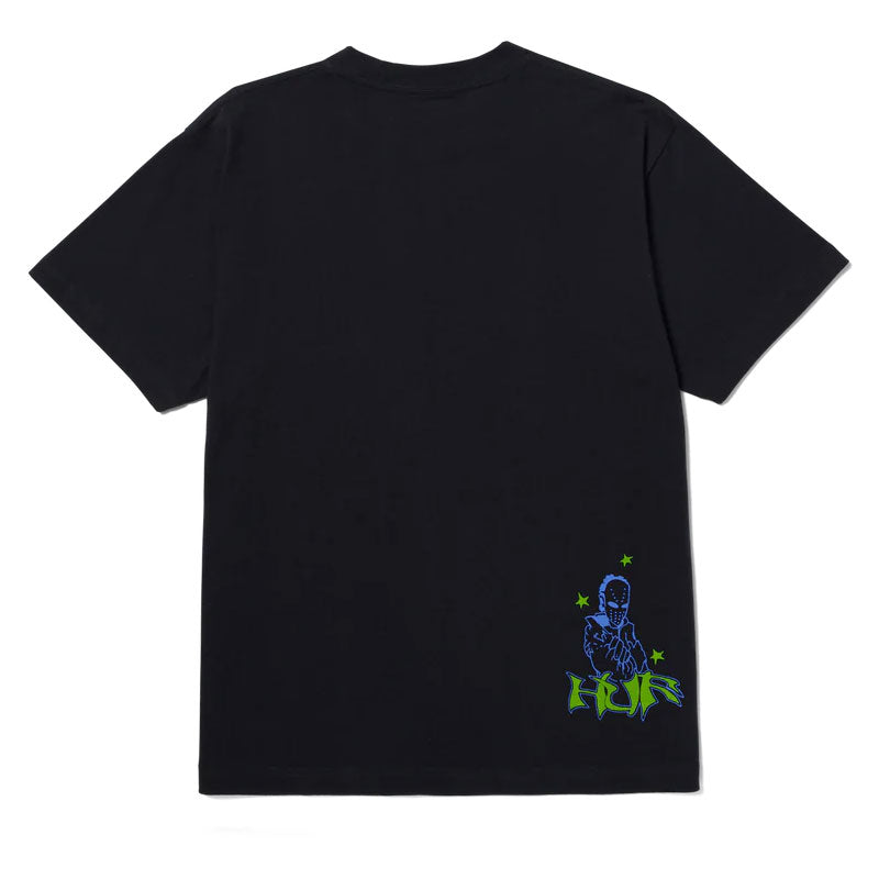 HUF 'Zine' T-Shirt (Washed Black)