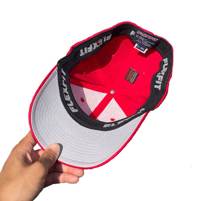 Venture 'V Logo' Flex-Fit Cap (Red) VINTAGE 00s